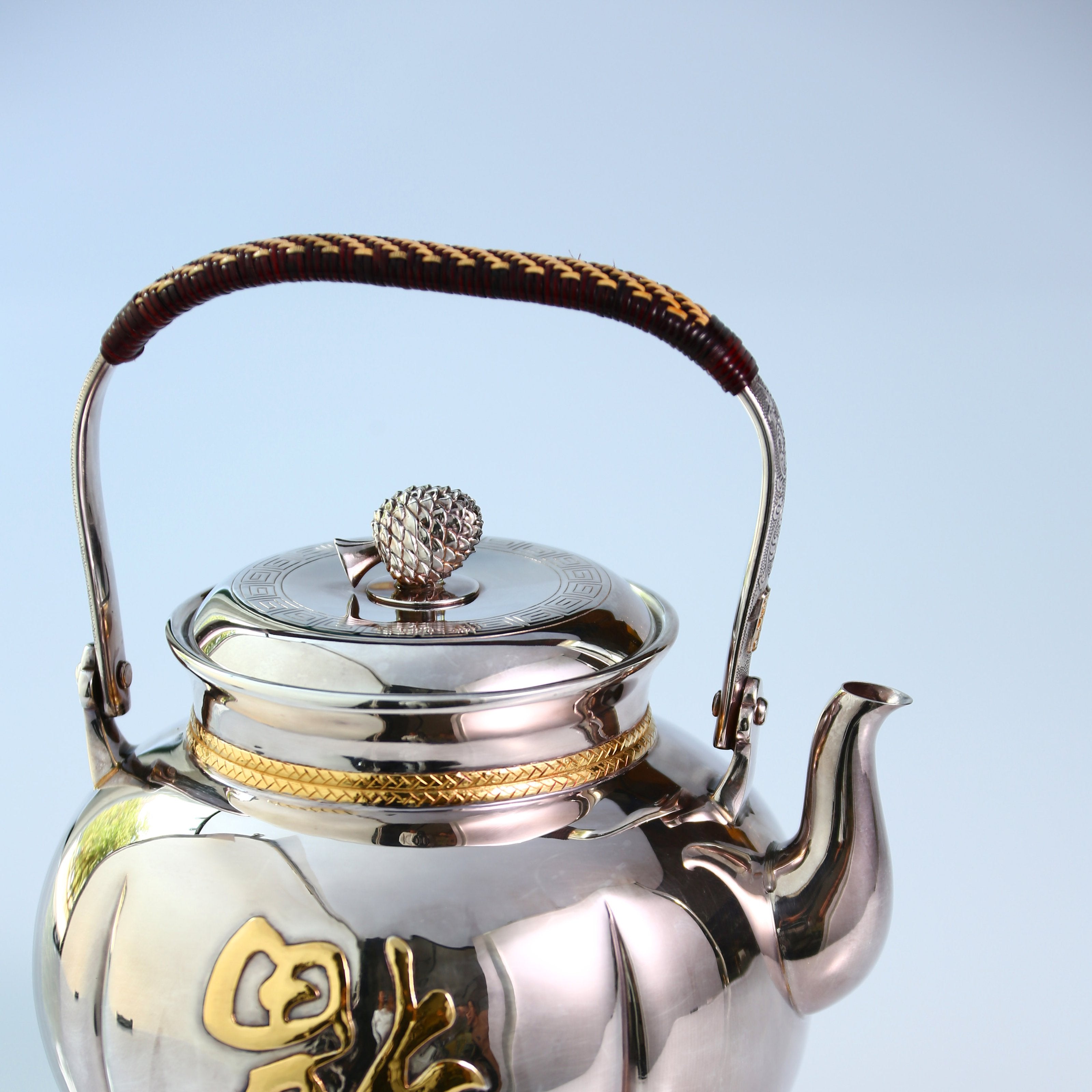 Nafu Pure Silver Teapot