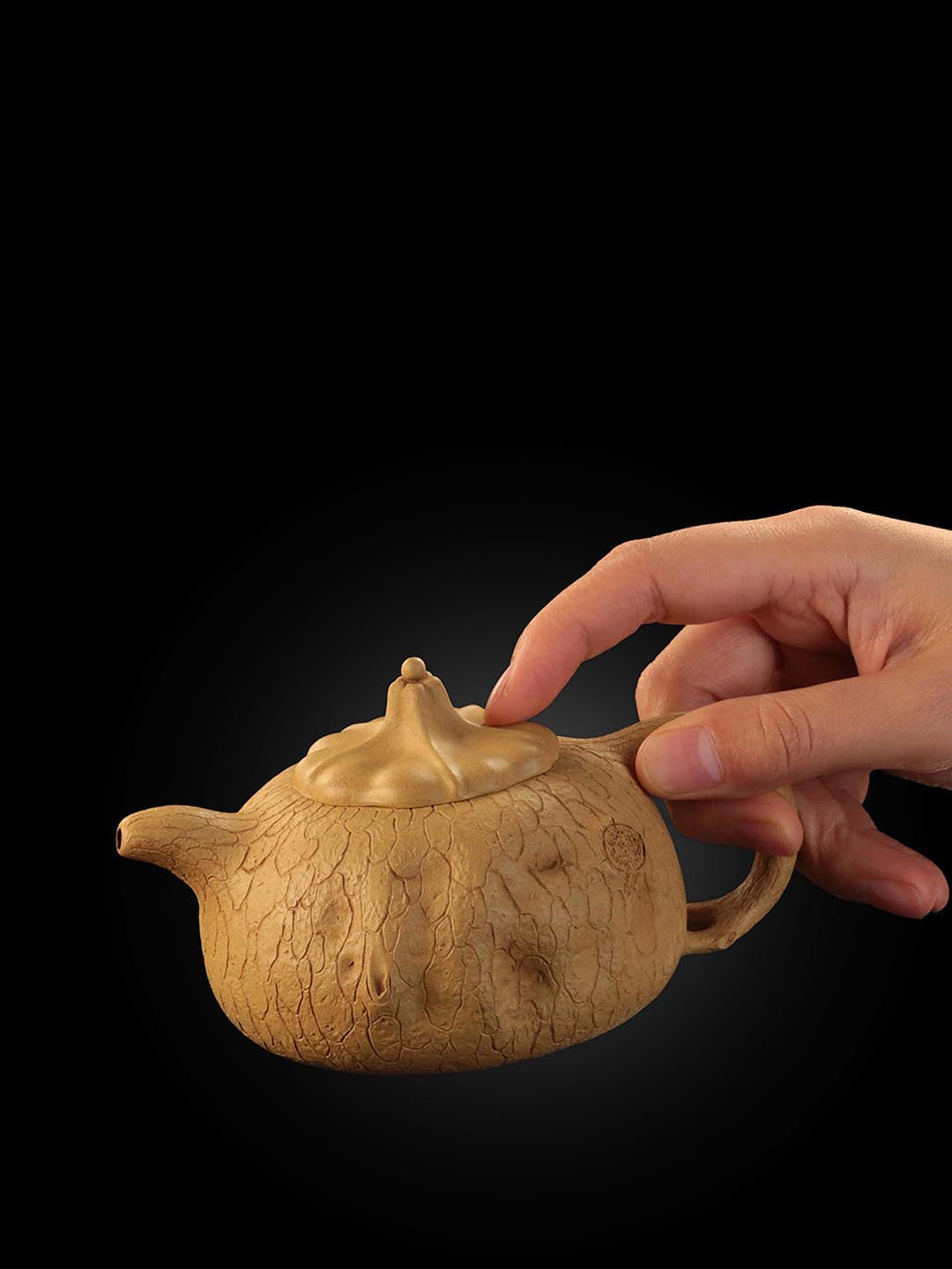 Pumpkin-shaped Spring Offering Pot