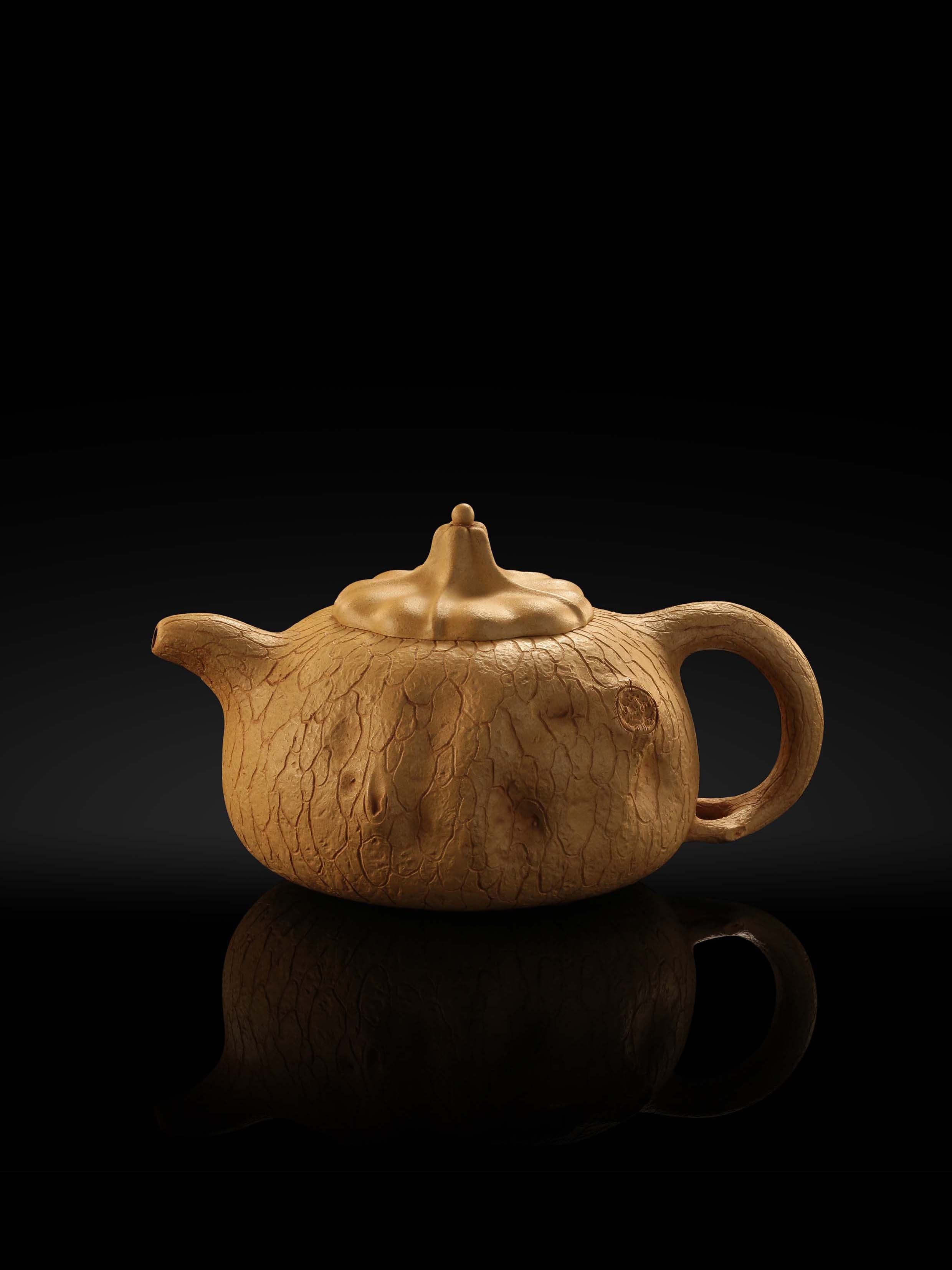 Pumpkin-shaped Spring Offering Pot