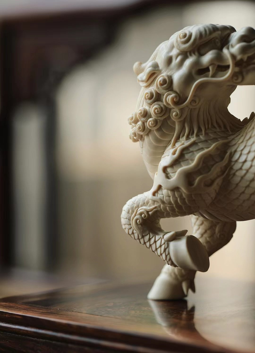 Auspicious Qilin on the Desk