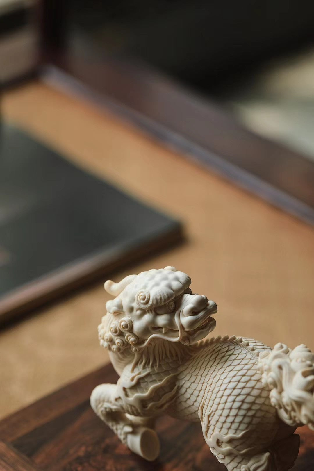 Auspicious Qilin on the Desk