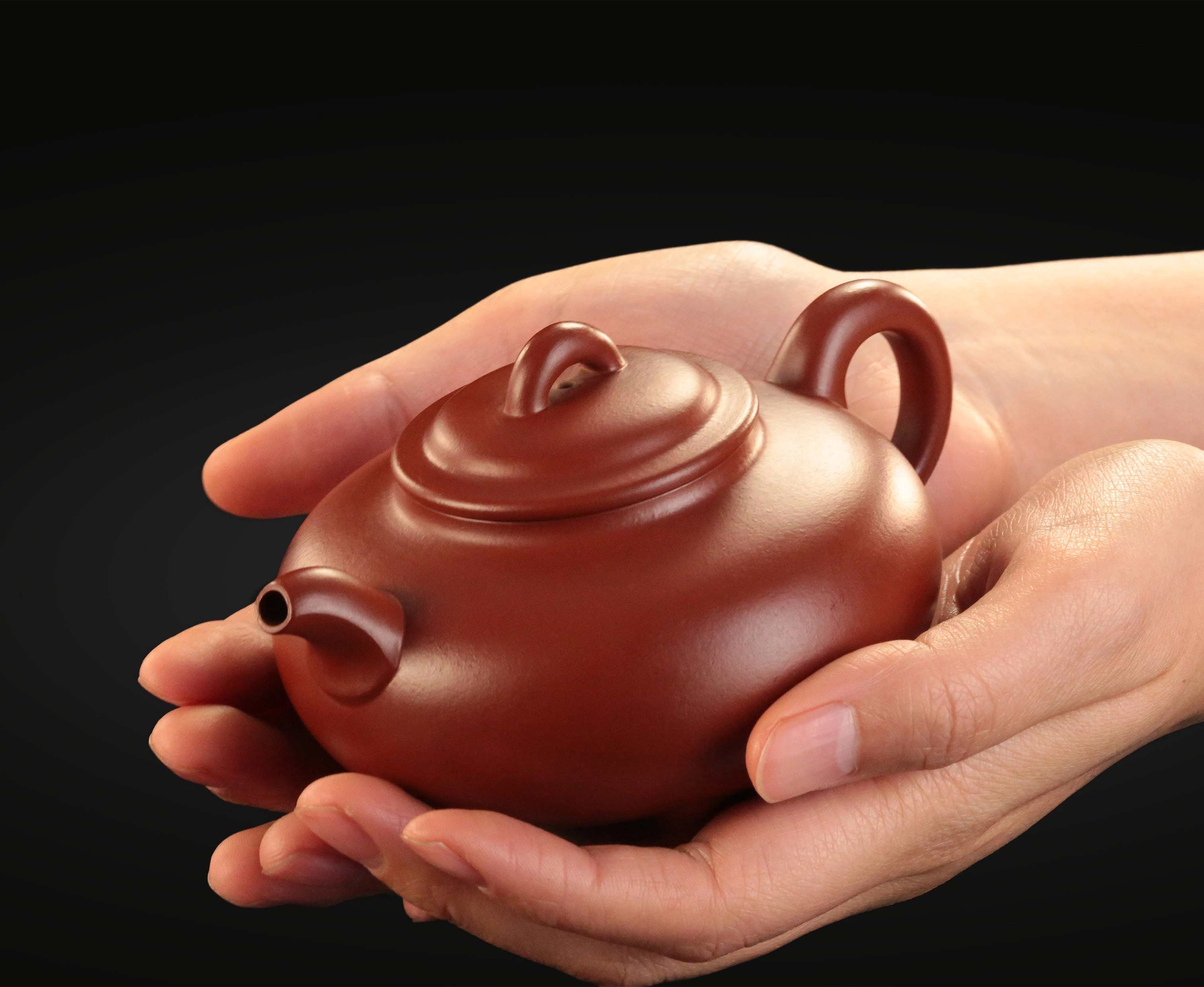 Three-legged short tripod pot