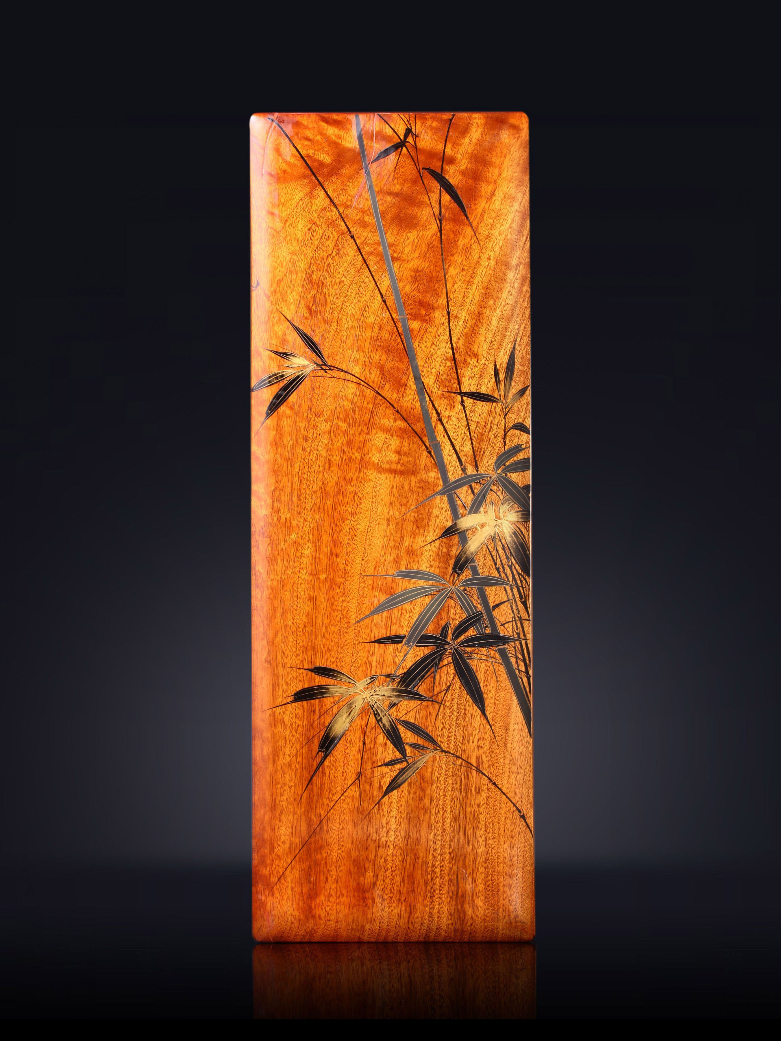 Japanese Maki-e Bamboo Stationery Box