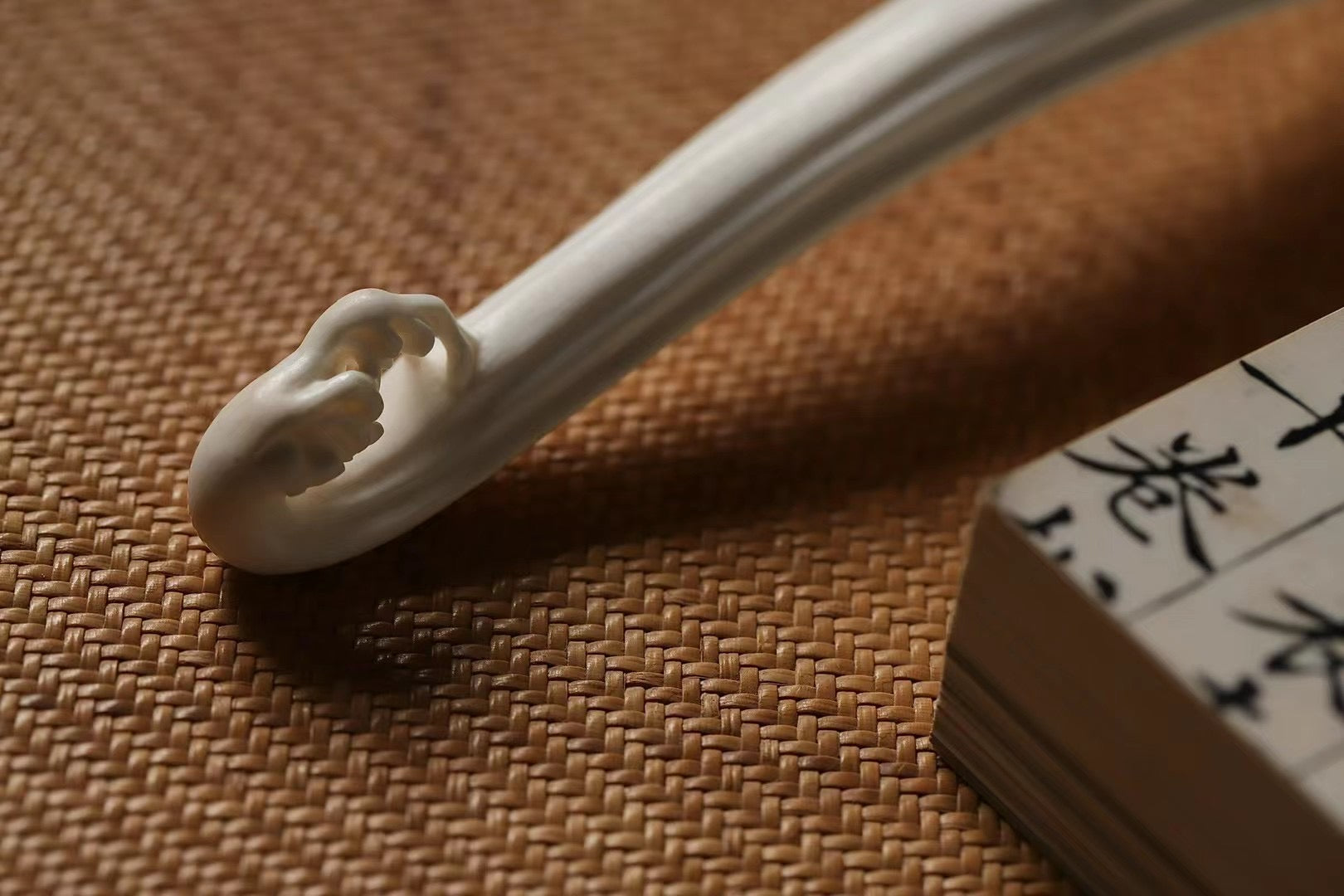 Deer antlers, smooth sailing, and auspicious pen rest