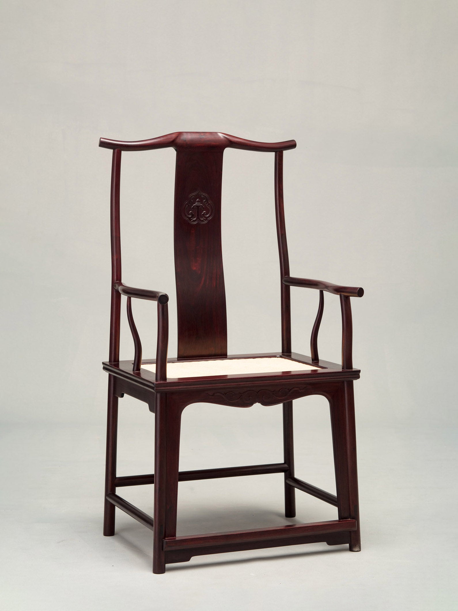 Rosewood/Burmese rosewood, Wang Shixiang style four-section official hat chair