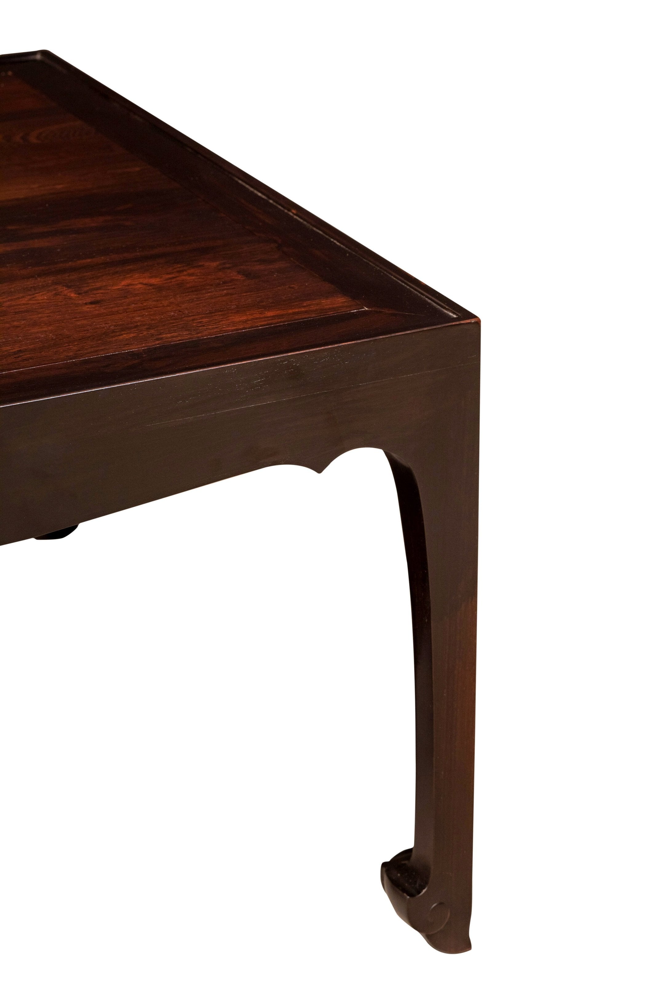 Song-style four-sided square tea table