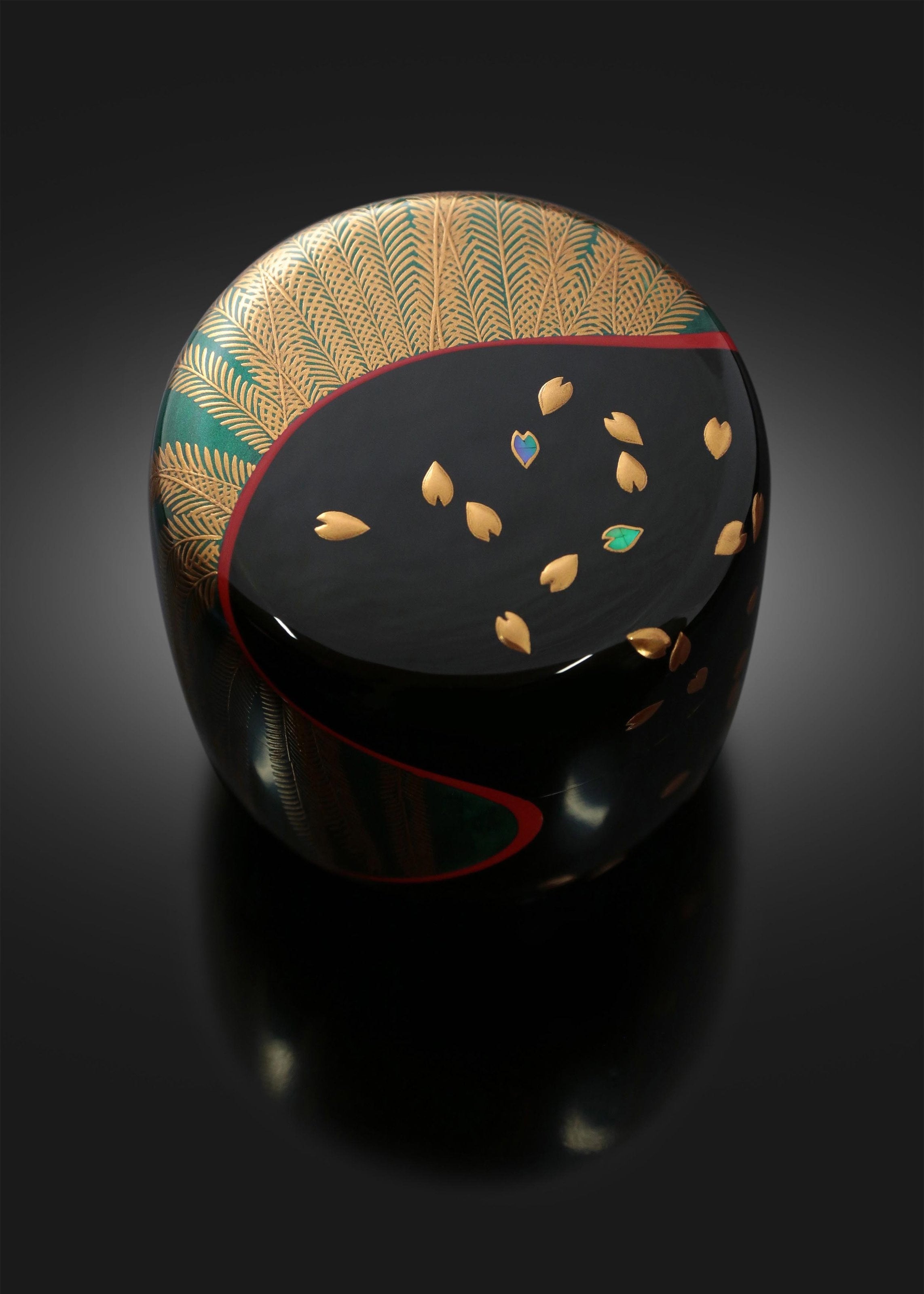 Spring Tea and Jujube Painting | Works by Lacquerware Master Matsuyama