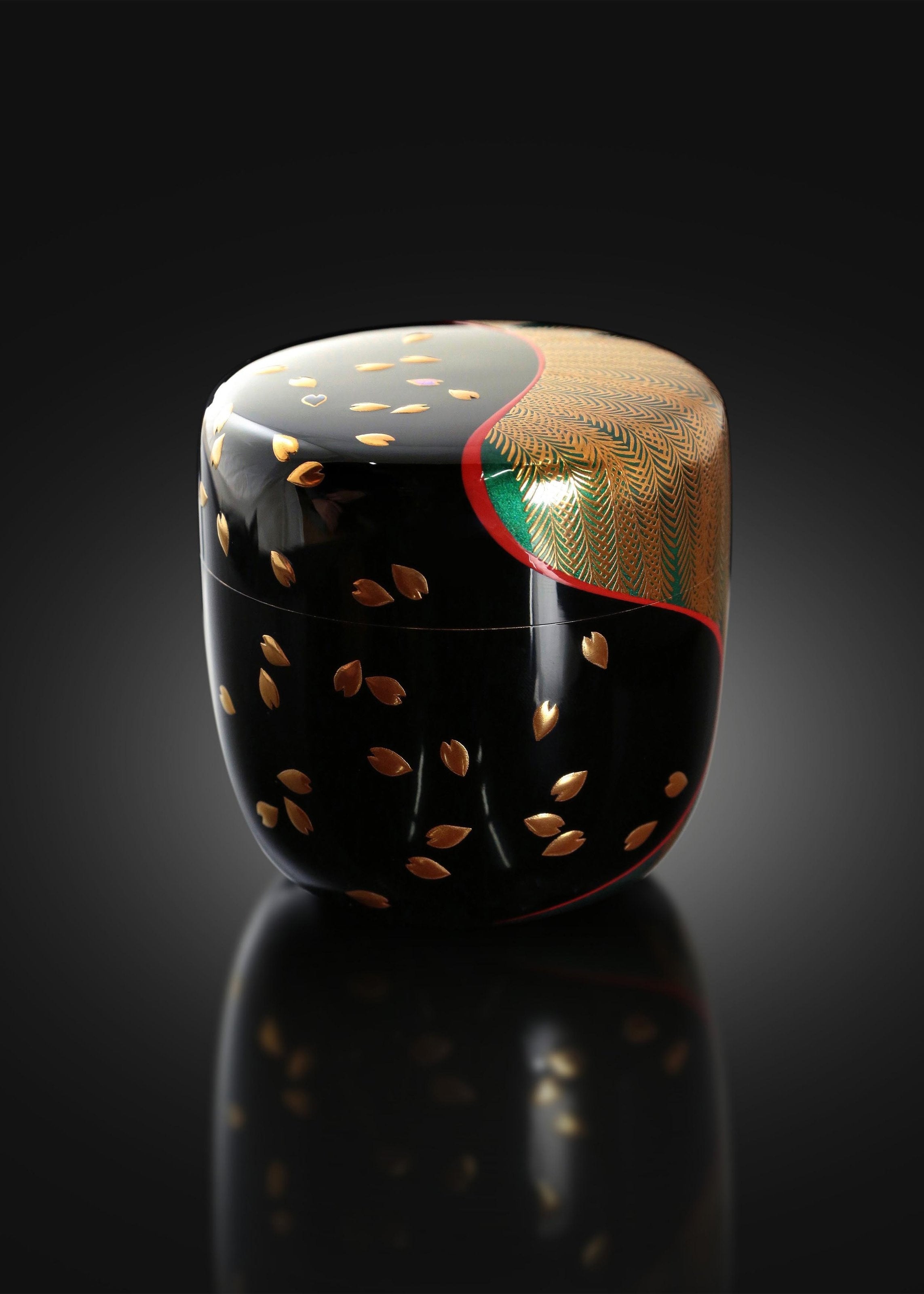 Spring Tea and Jujube Painting | Works by Lacquerware Master Matsuyama