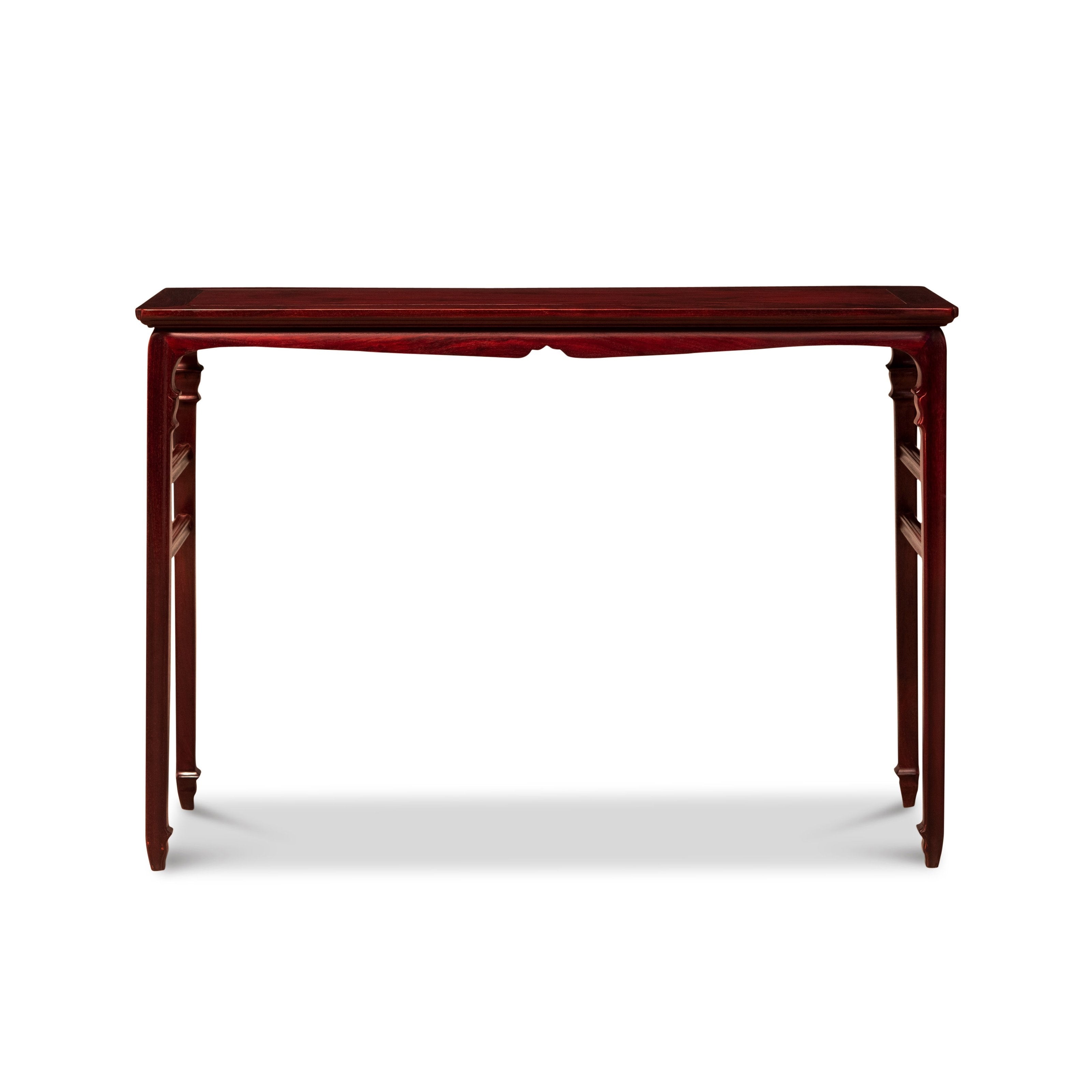 Zambian rosewood Song-style zither table | console table