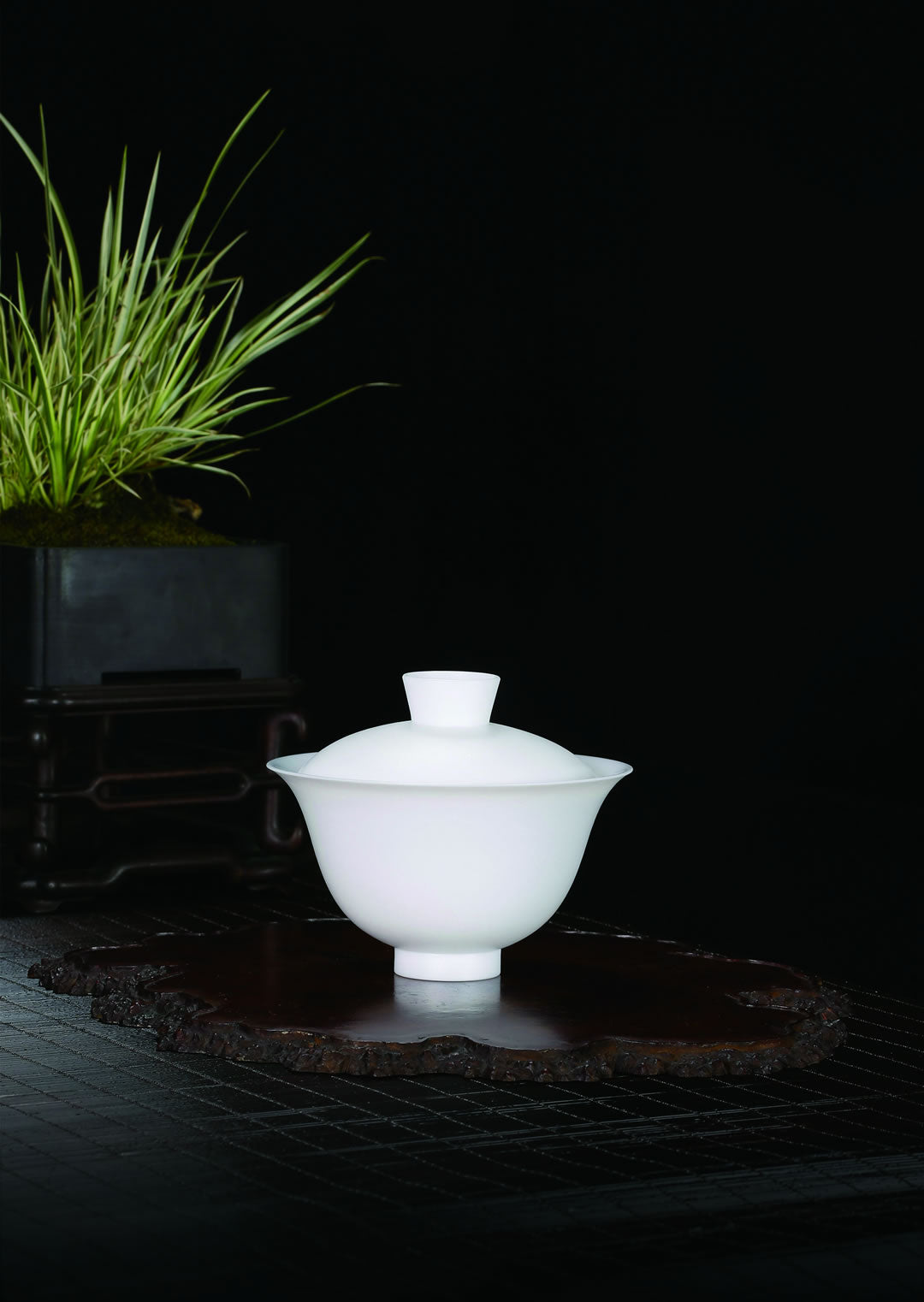 Dayazhai Plain Porcelain Covered Bowl/Cup