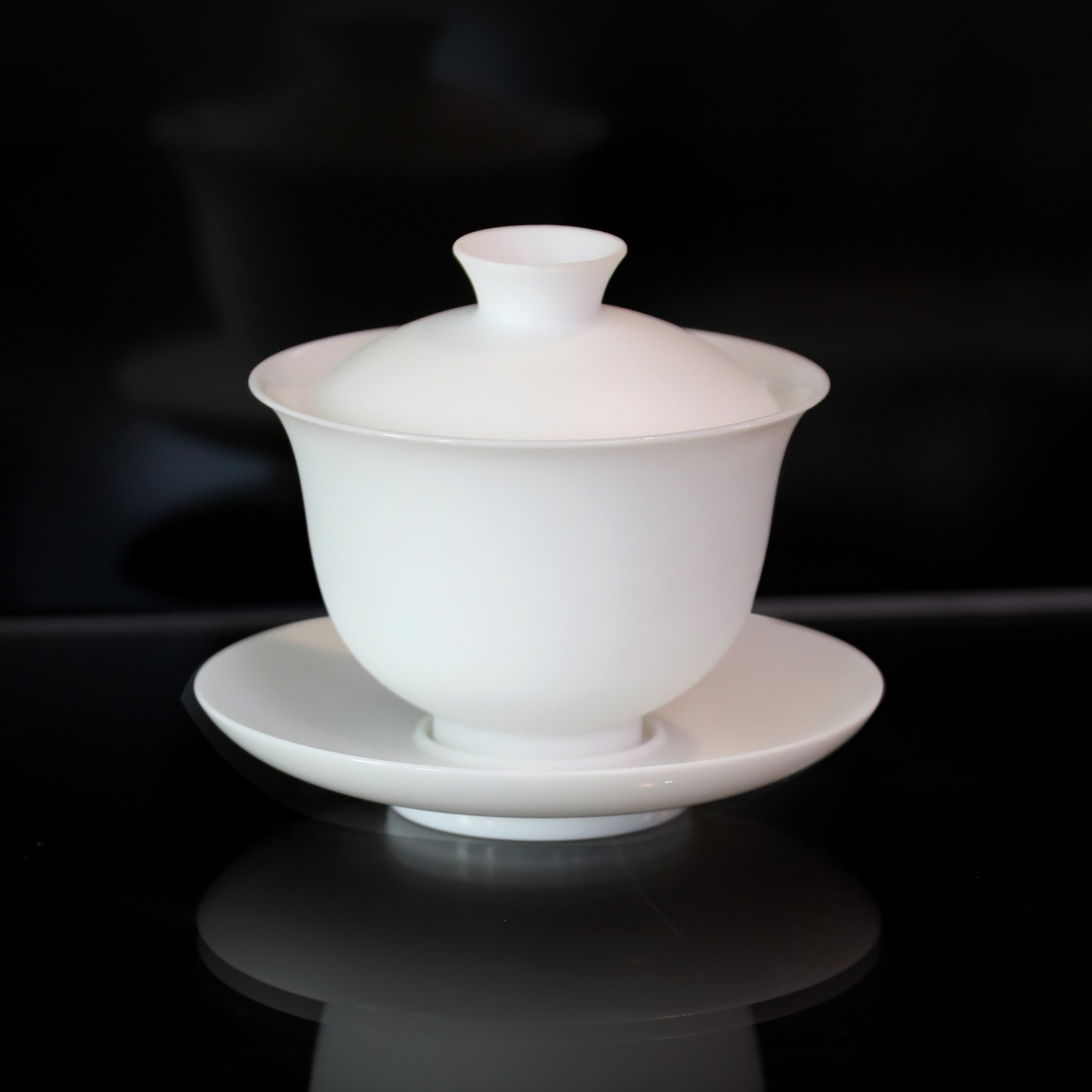 Dayazhai Plain Porcelain Covered Bowl/Cup