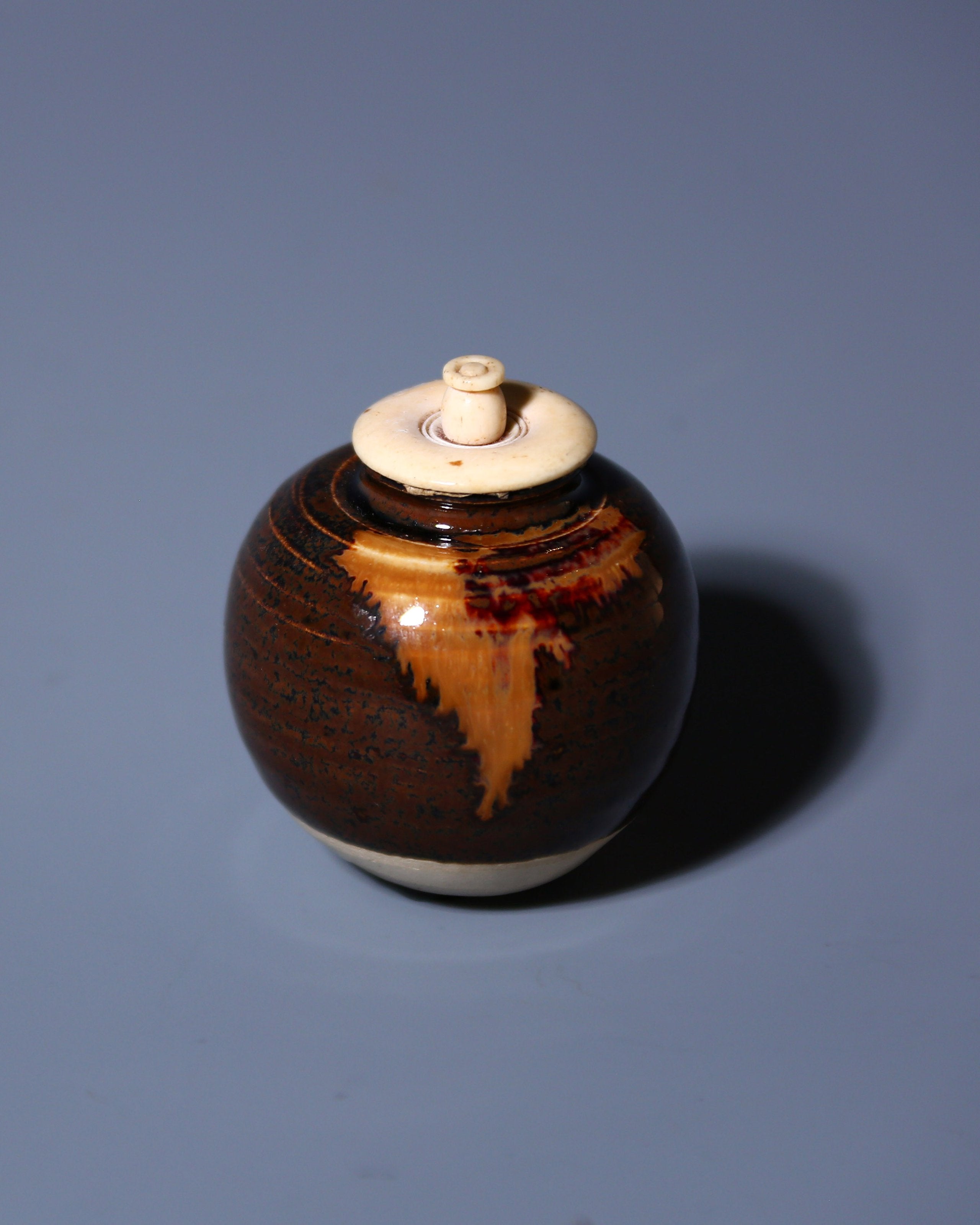 Tang Dynasty Style - Six-Sided Silver Pot