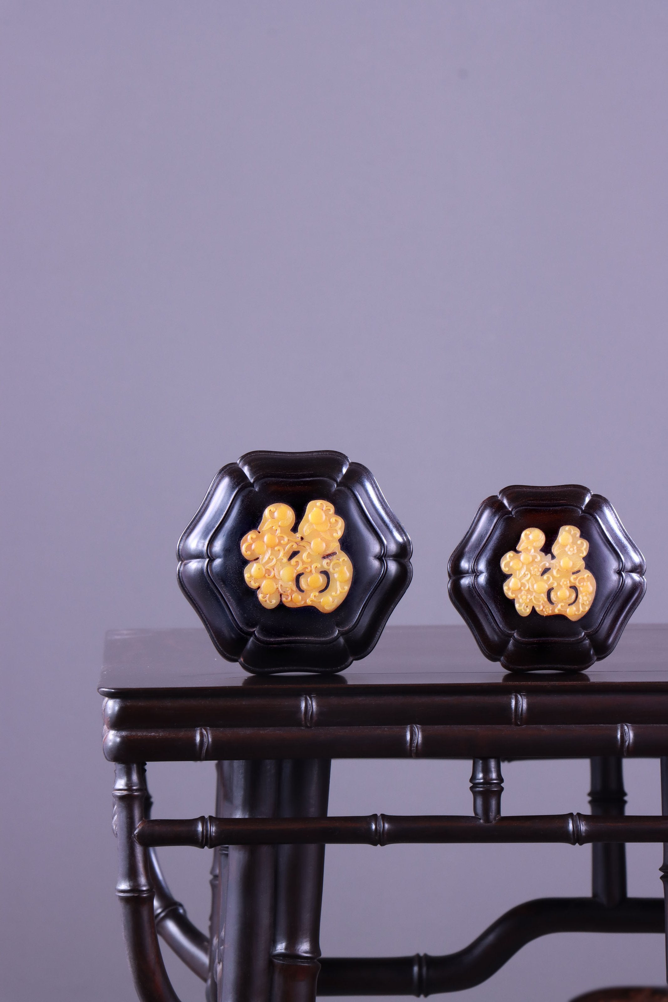 Tianfu Small Leaf Sandalwood Sunflower Mouth Tea Canister