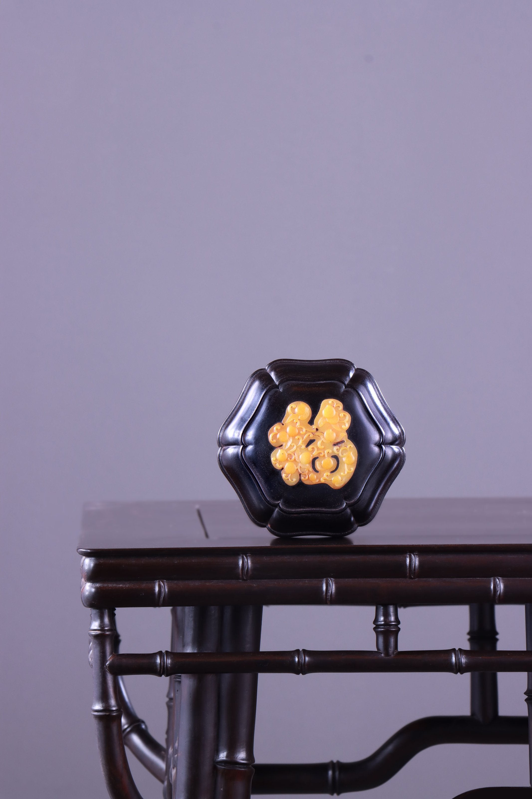 Tianfu Small Leaf Sandalwood Sunflower Mouth Tea Canister