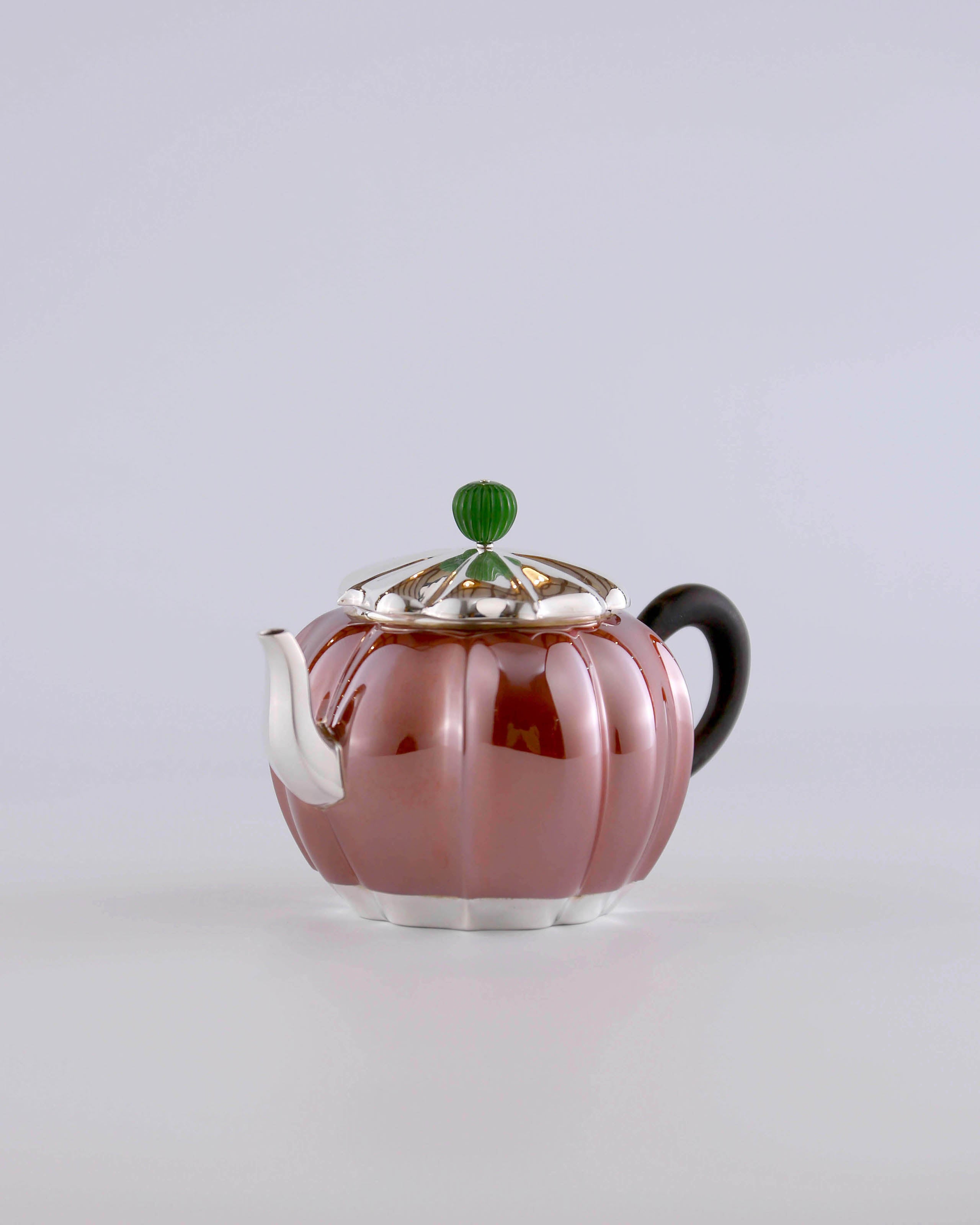 Vanlian Copper-Plated Silver Teapot