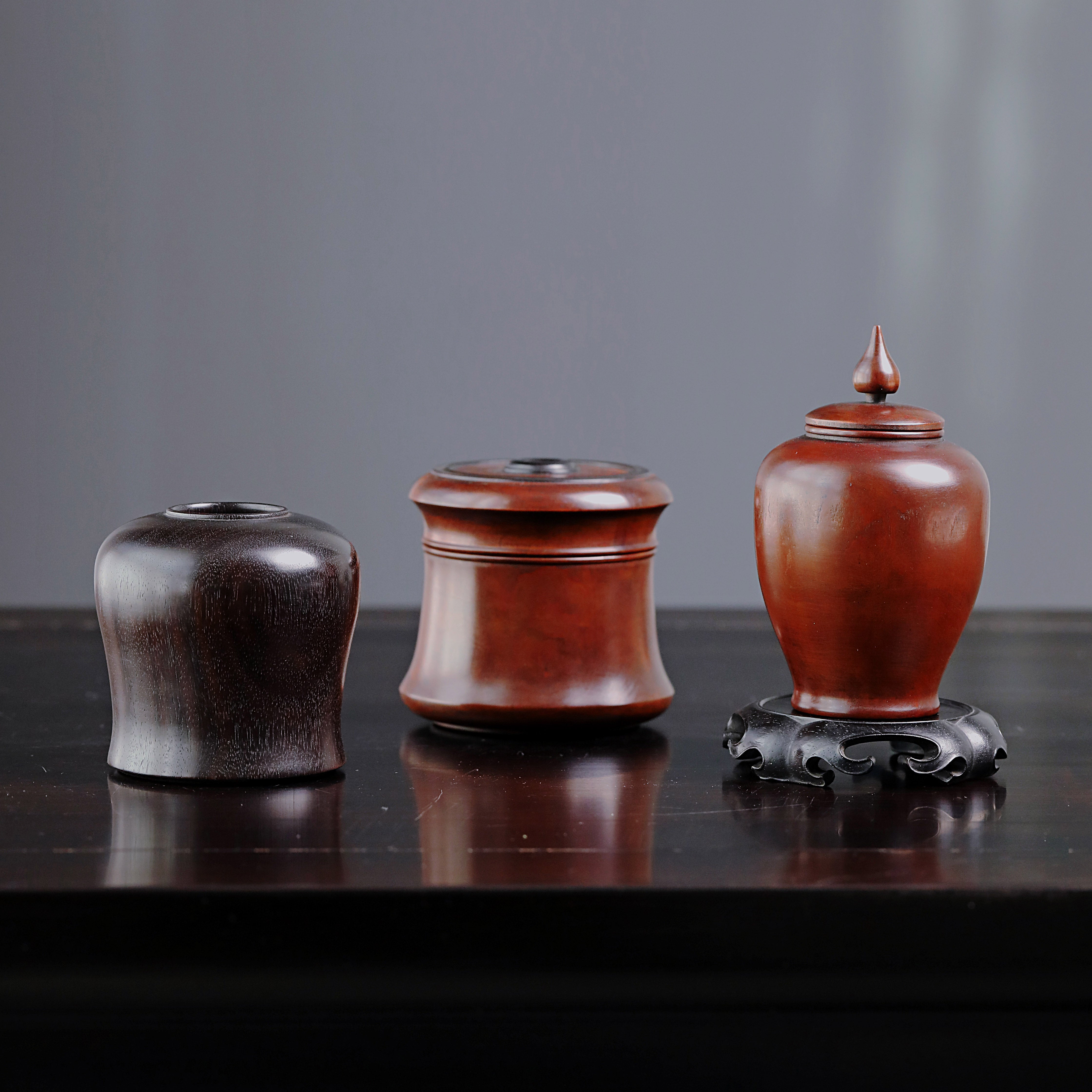 Study elegant rhyme water bowl and tea can