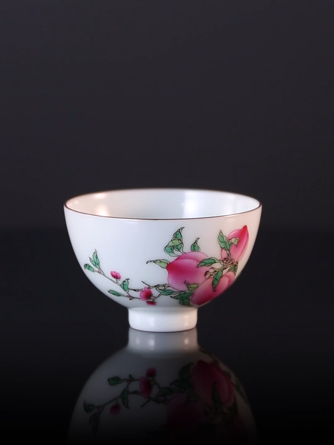 Five Peach Chicken Heart Cup