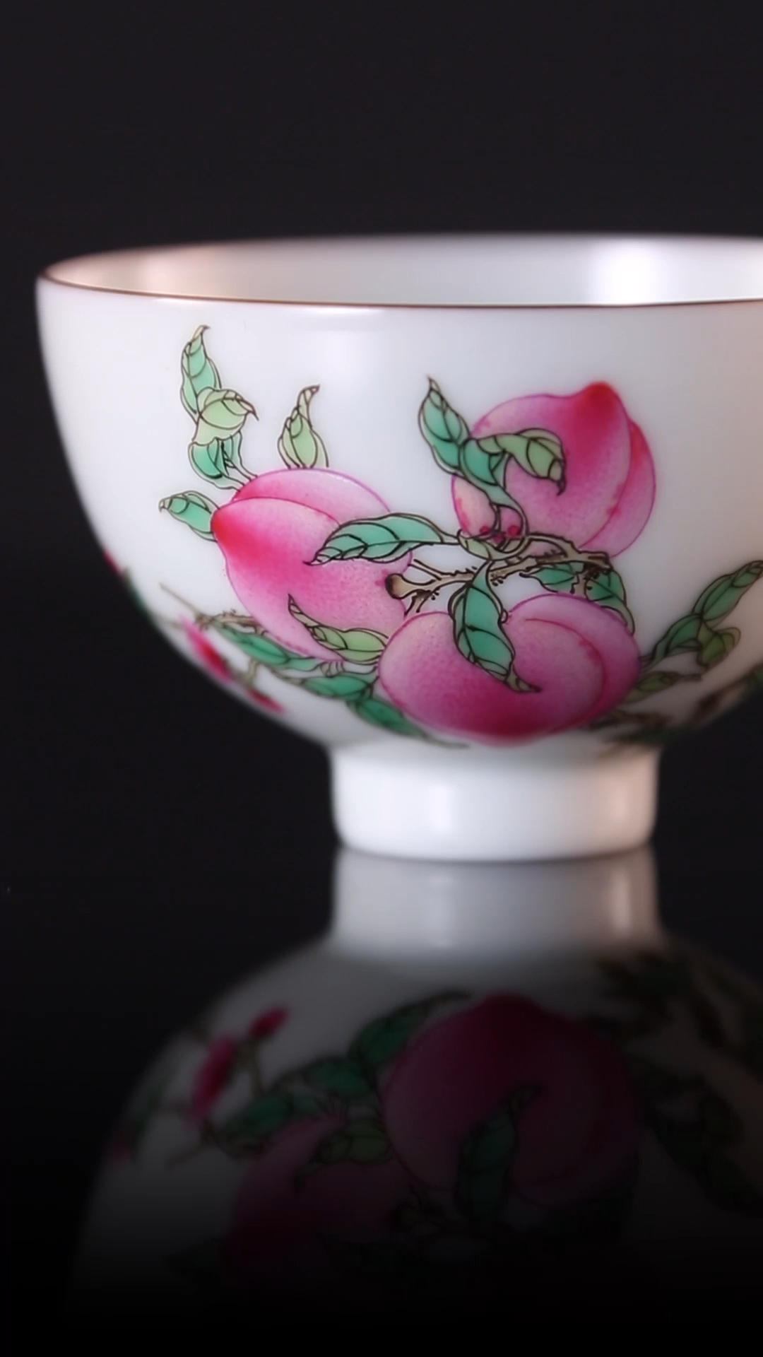 Five Peach Chicken Heart Cup