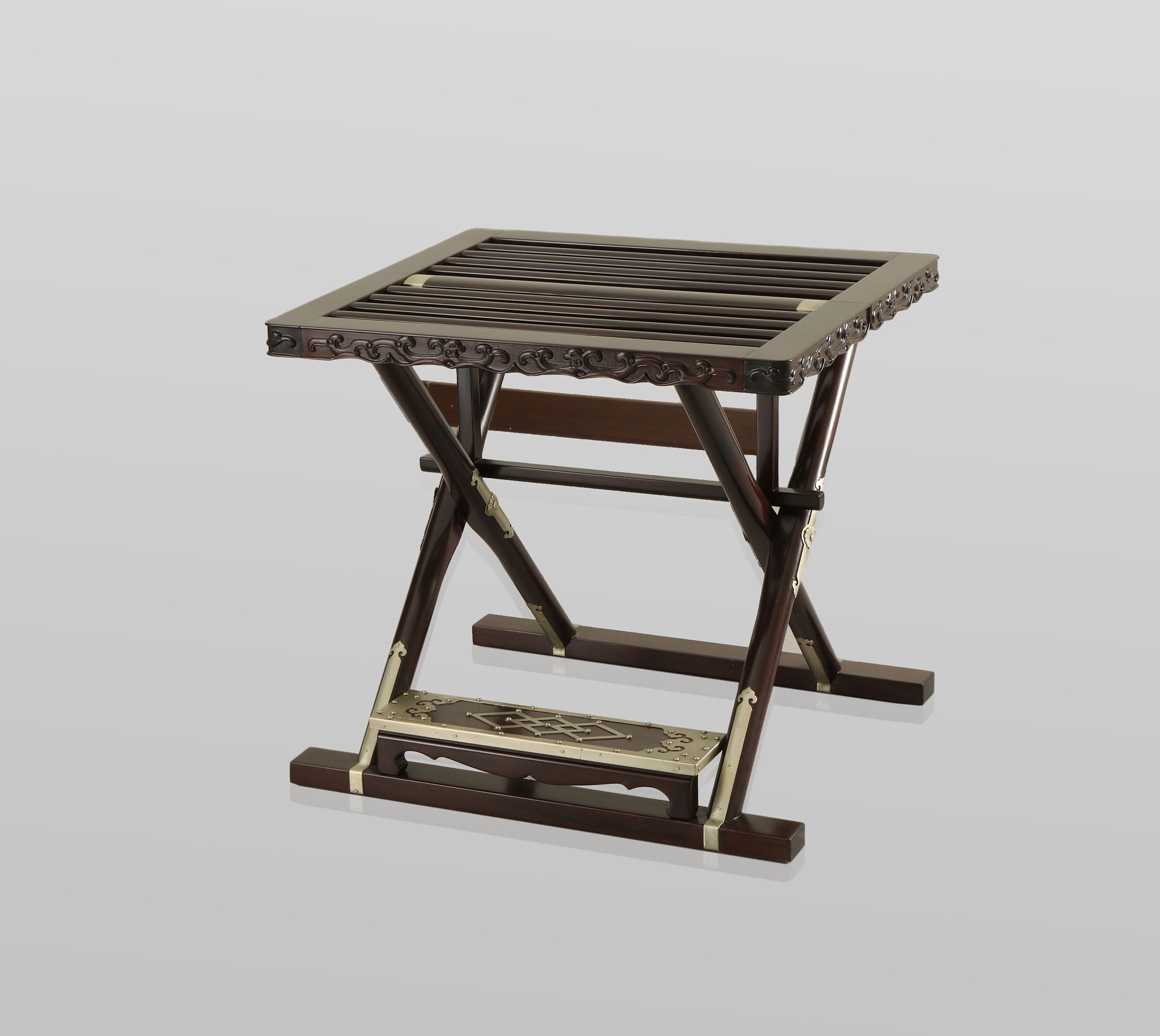 African rosewood stool