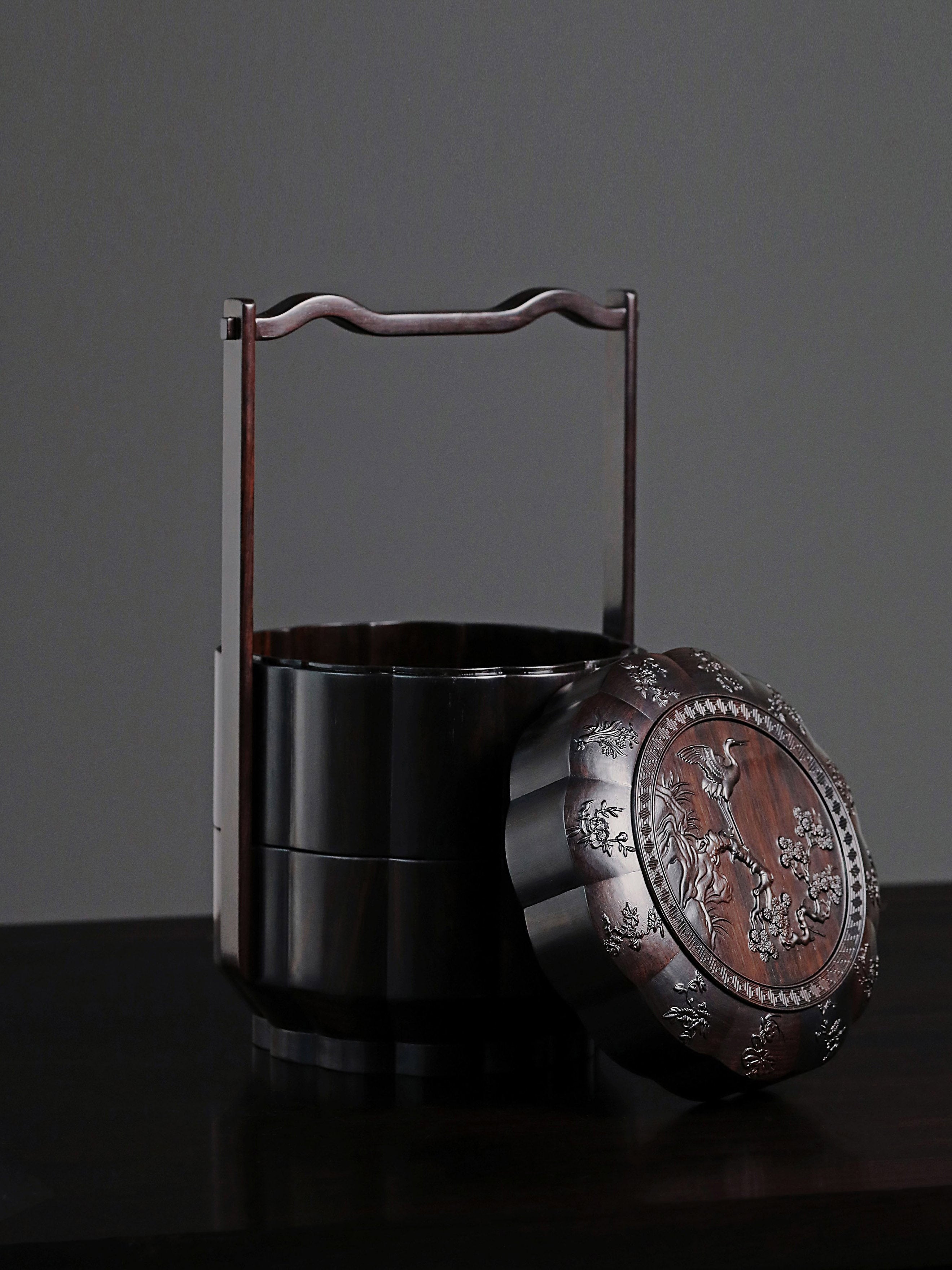 Rosewood/Purple Sandalwood Twelve Seasonal Handbag