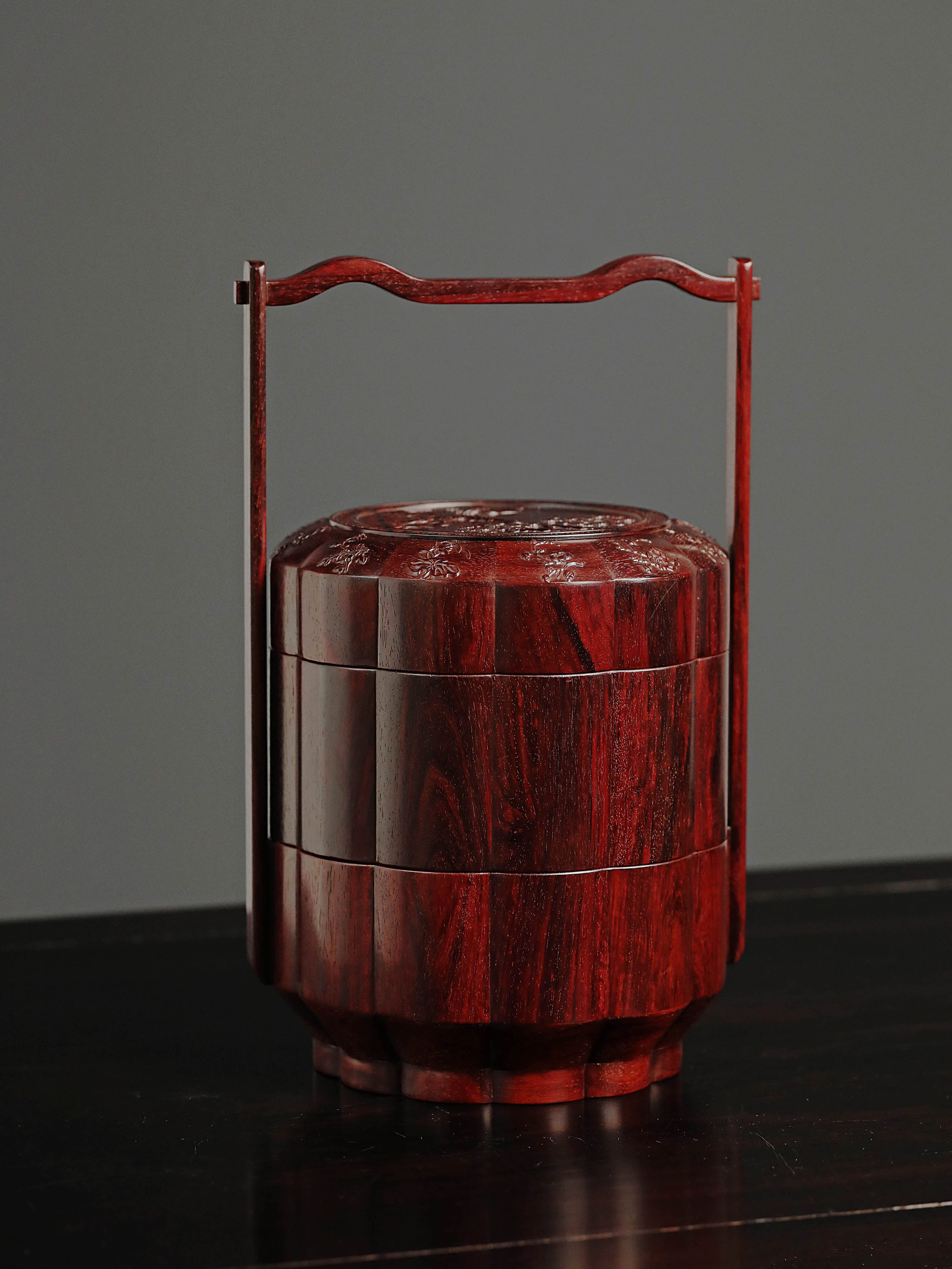 Rosewood/Purple Sandalwood Twelve Seasonal Handbag