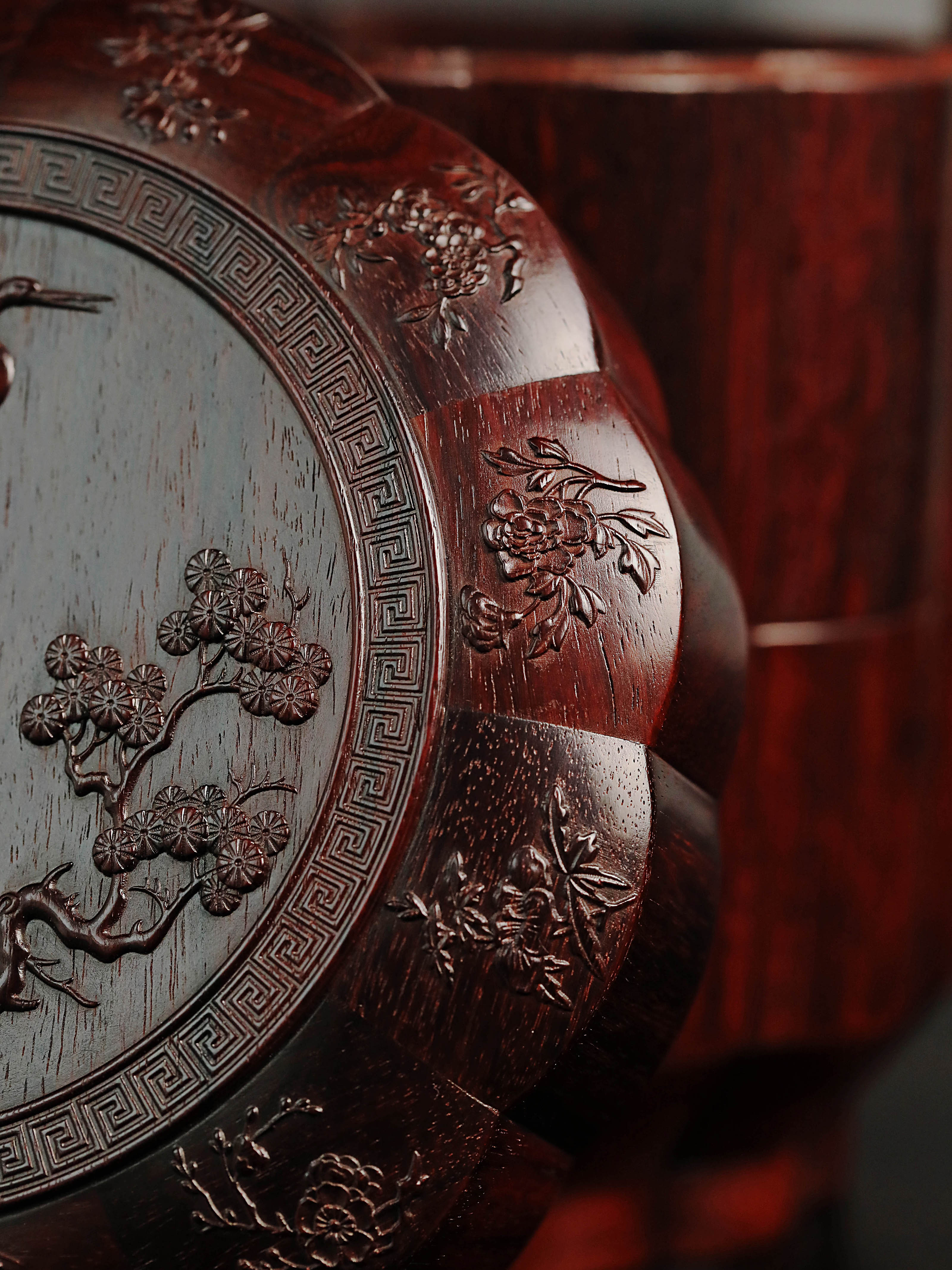 Rosewood/Purple Sandalwood Twelve Seasonal Handbag