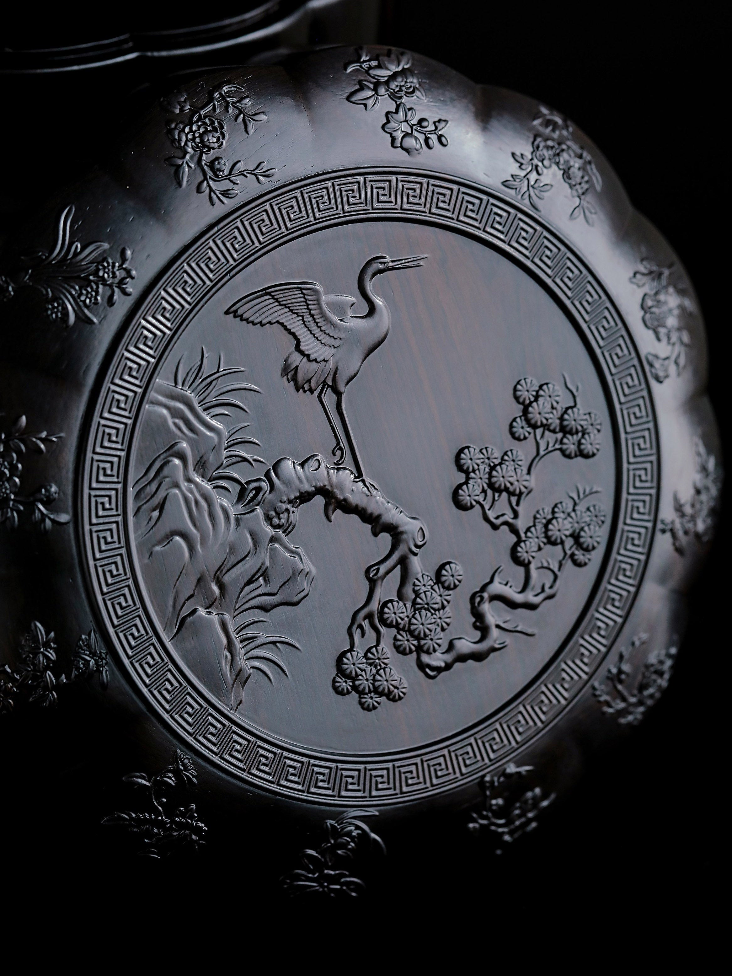 Rosewood/Purple Sandalwood Twelve Seasonal Handbag