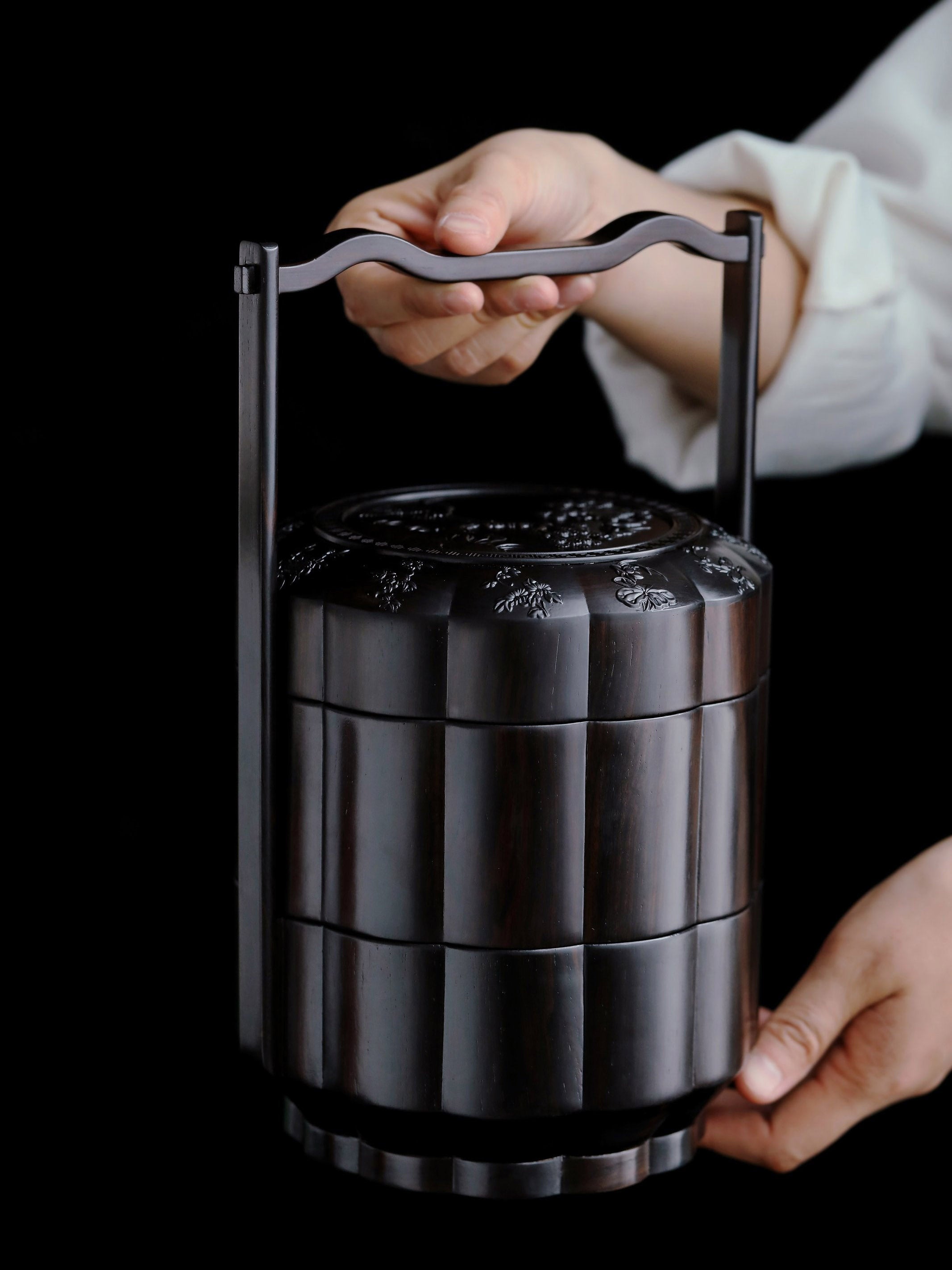 Rosewood/Purple Sandalwood Twelve Seasonal Handbag