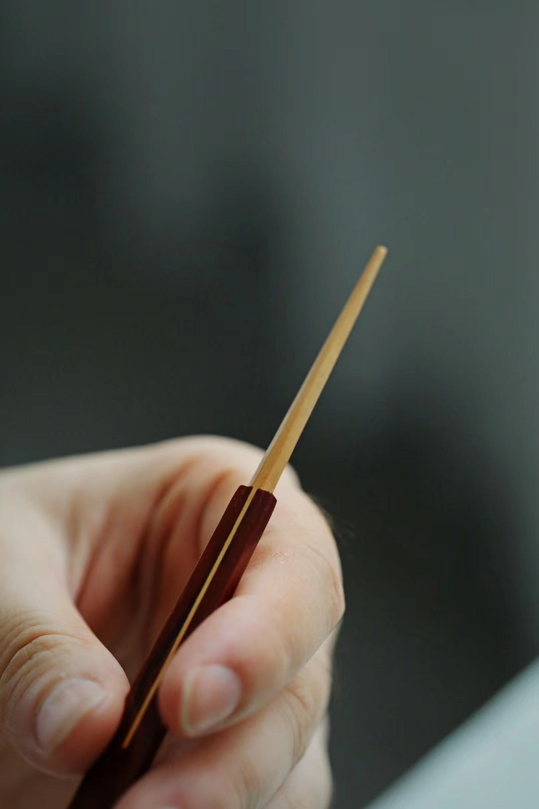 Indian rosewood tea set (three pieces)