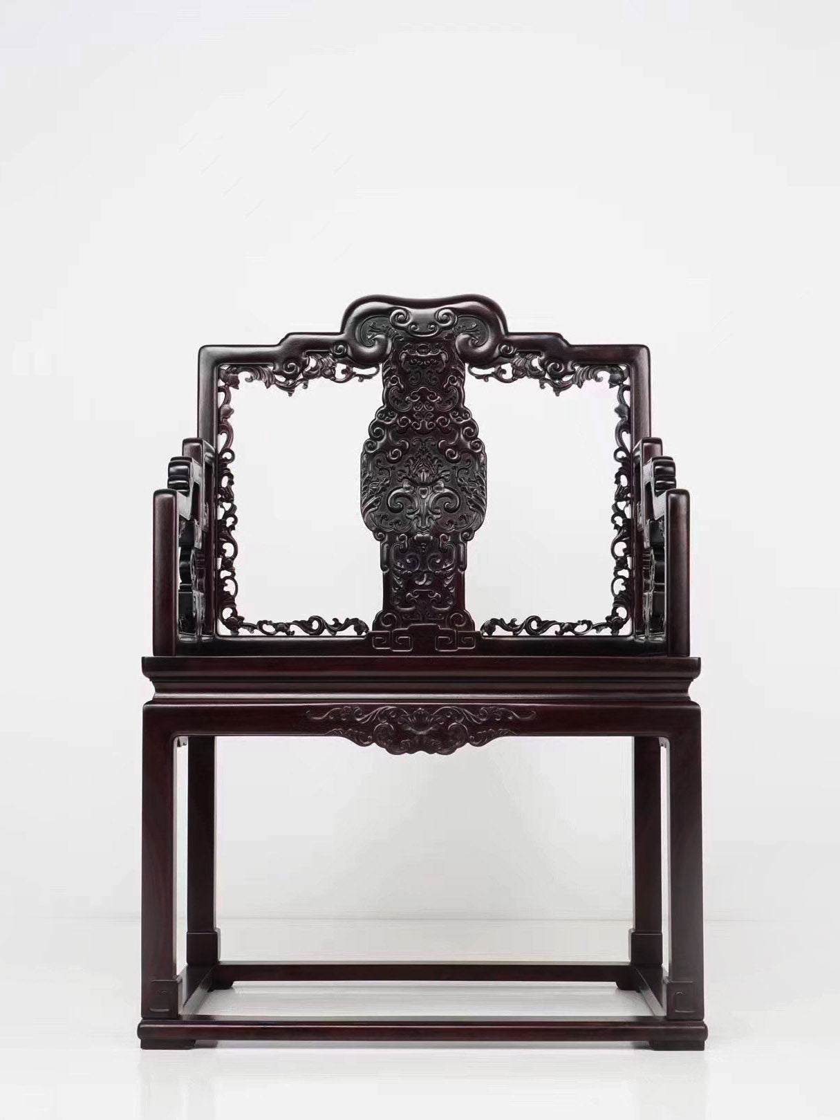 Passionflower Pattern Armchair