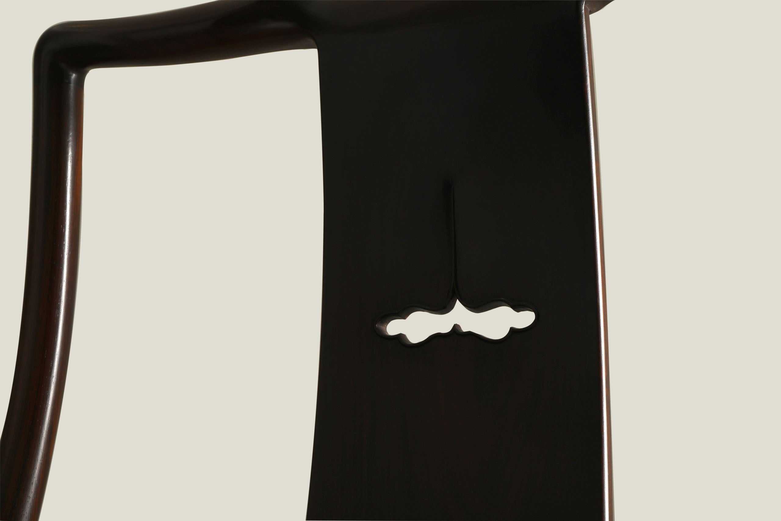 Zambian Bloodwood Southern Official's Hat Chair