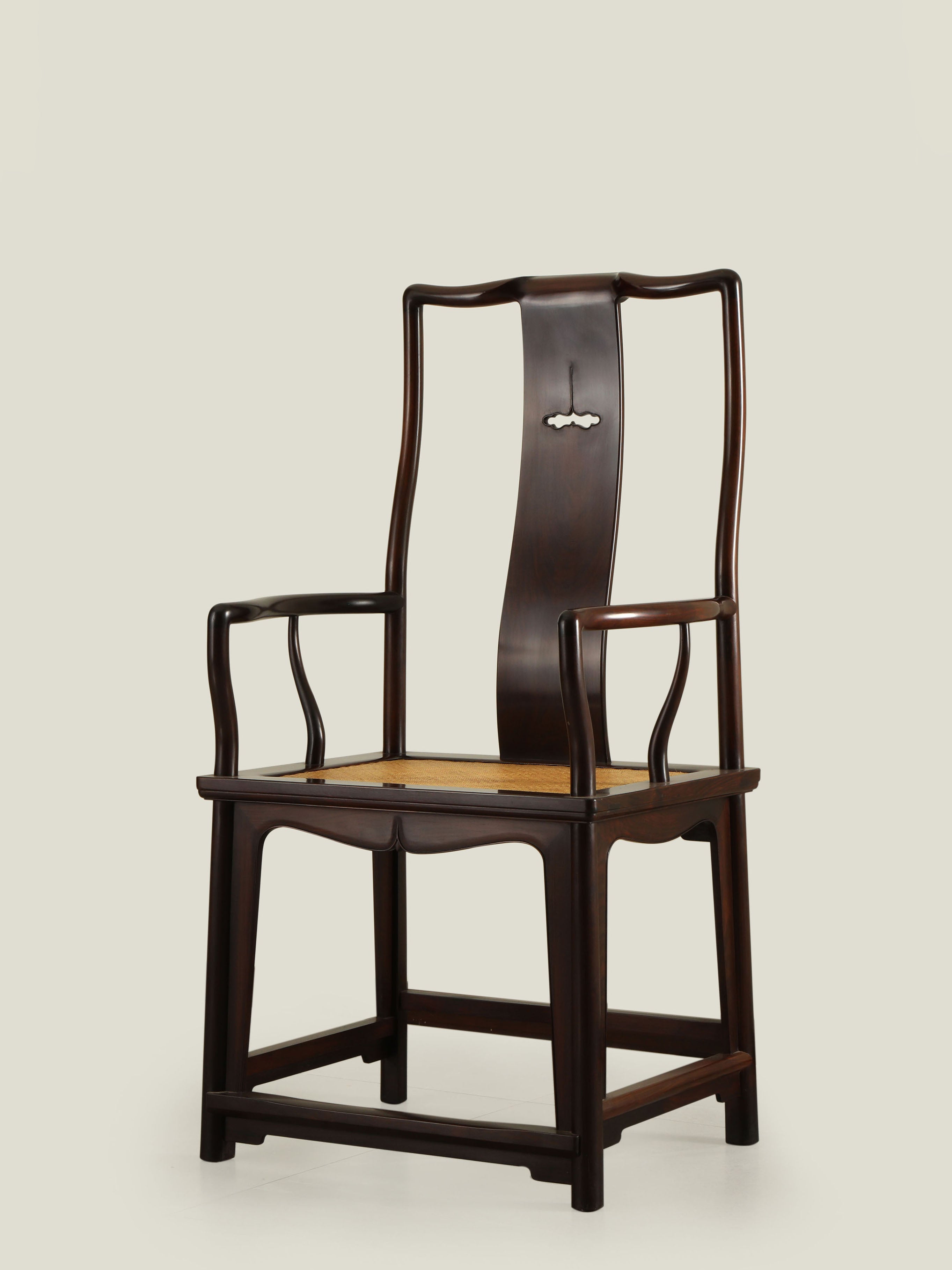 Zambian Bloodwood Southern Official's Hat Chair