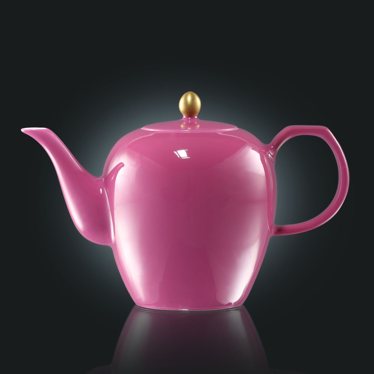 Gold-Neck Rouge Beauty Shoulder Pot