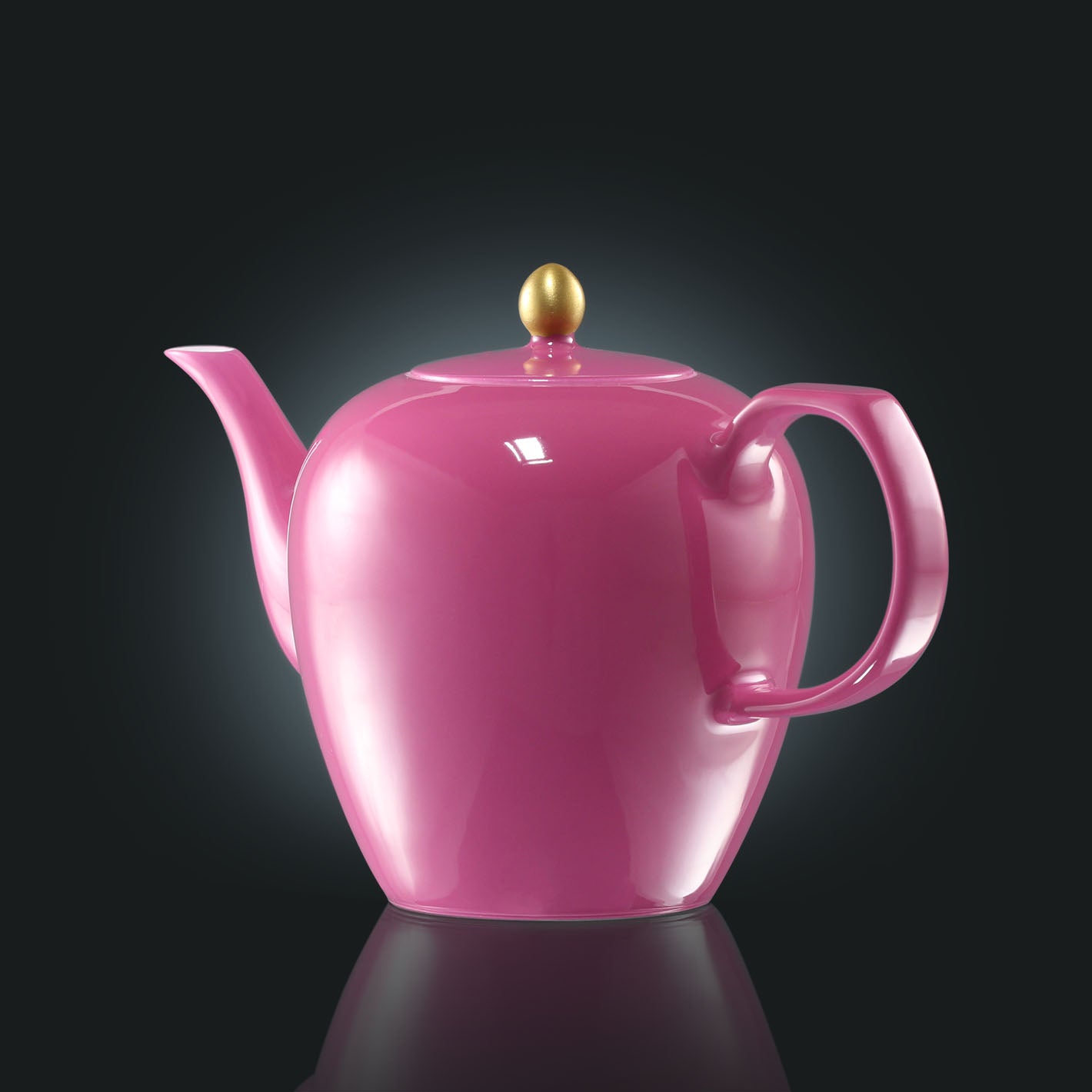 Gold-Neck Rouge Beauty Shoulder Pot