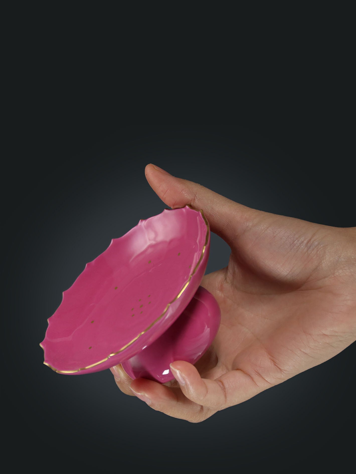 Rouge Leaves Drunkenness on the Water Chestnut Plate