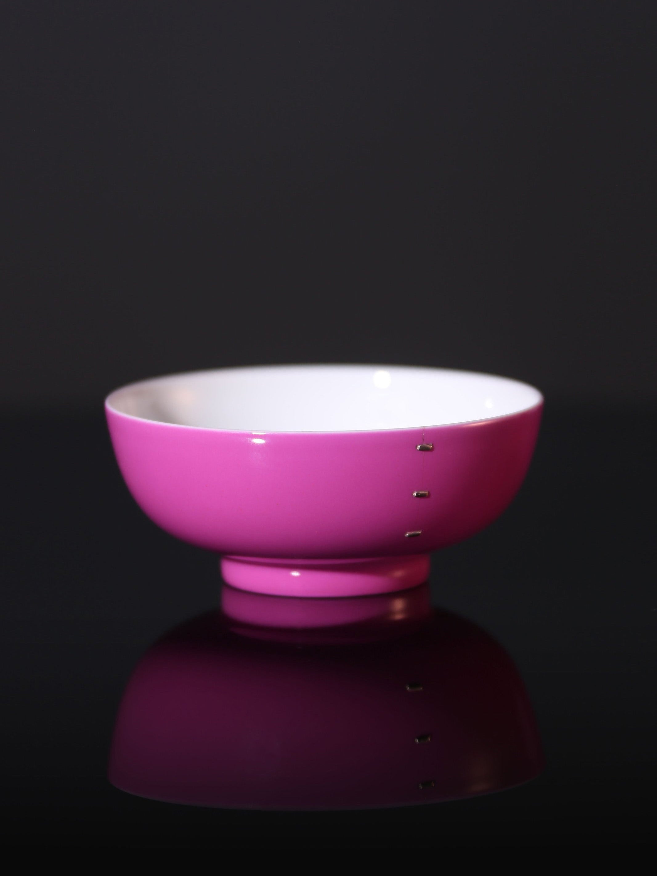 Rouge lingers in the palace bowl