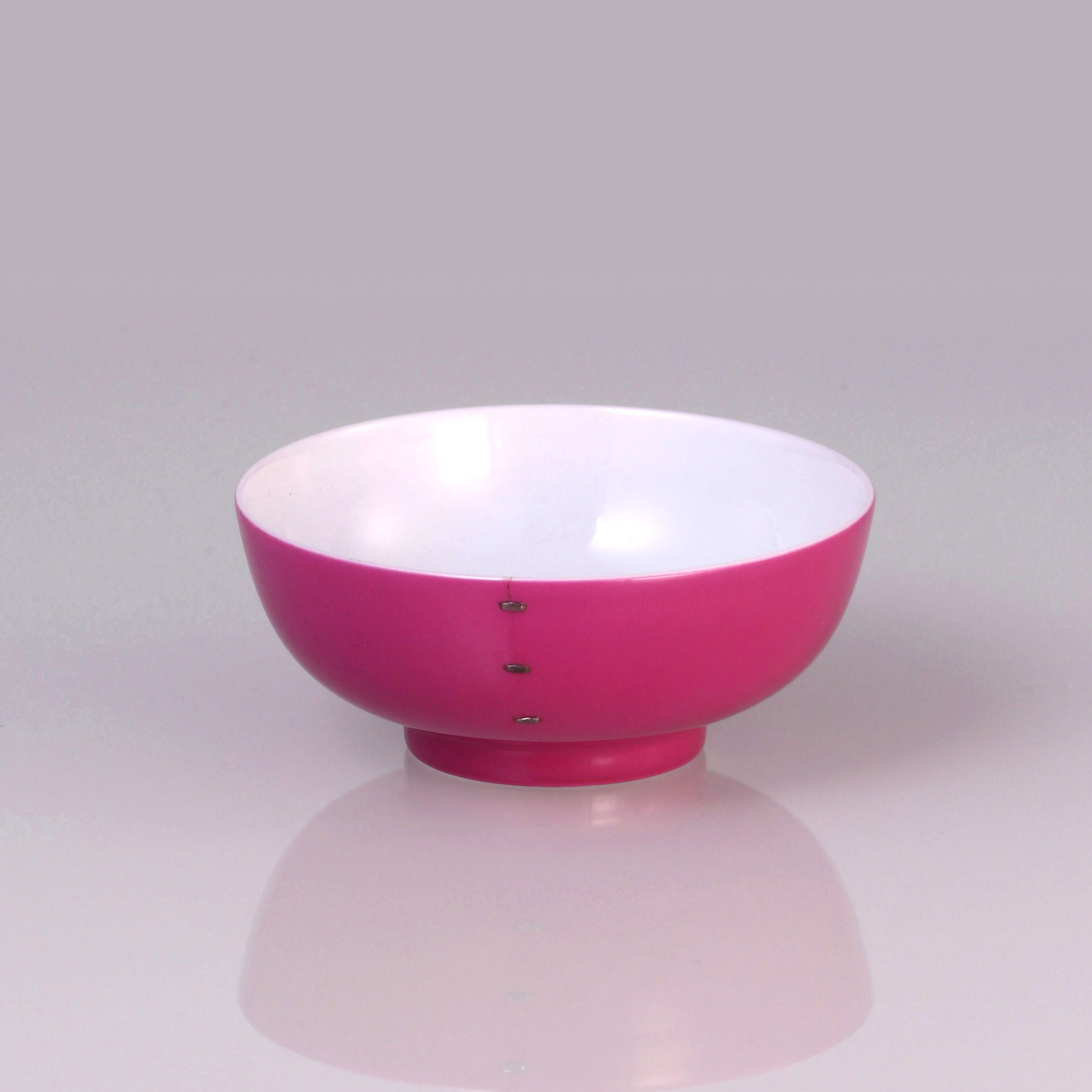 Rouge lingers in the palace bowl