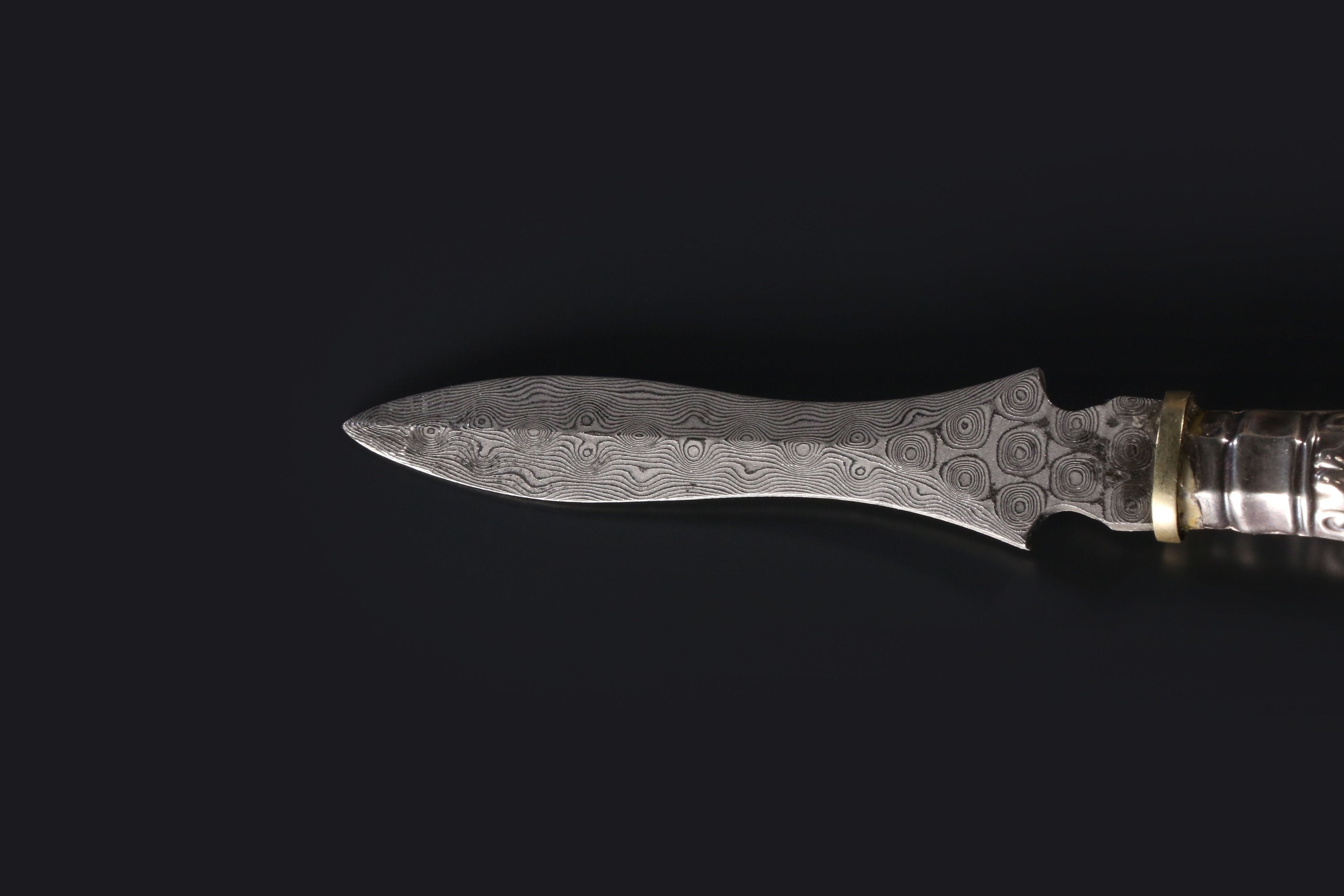 19th-century British silver tea knife