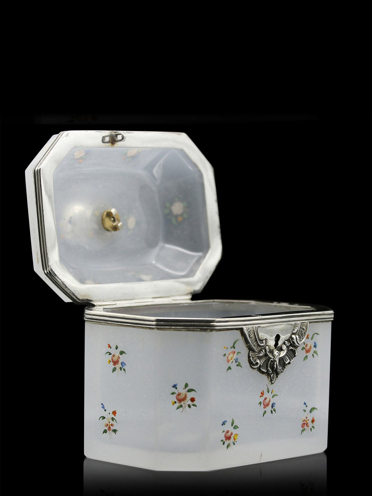 Old British glass tea warehouse, 1880