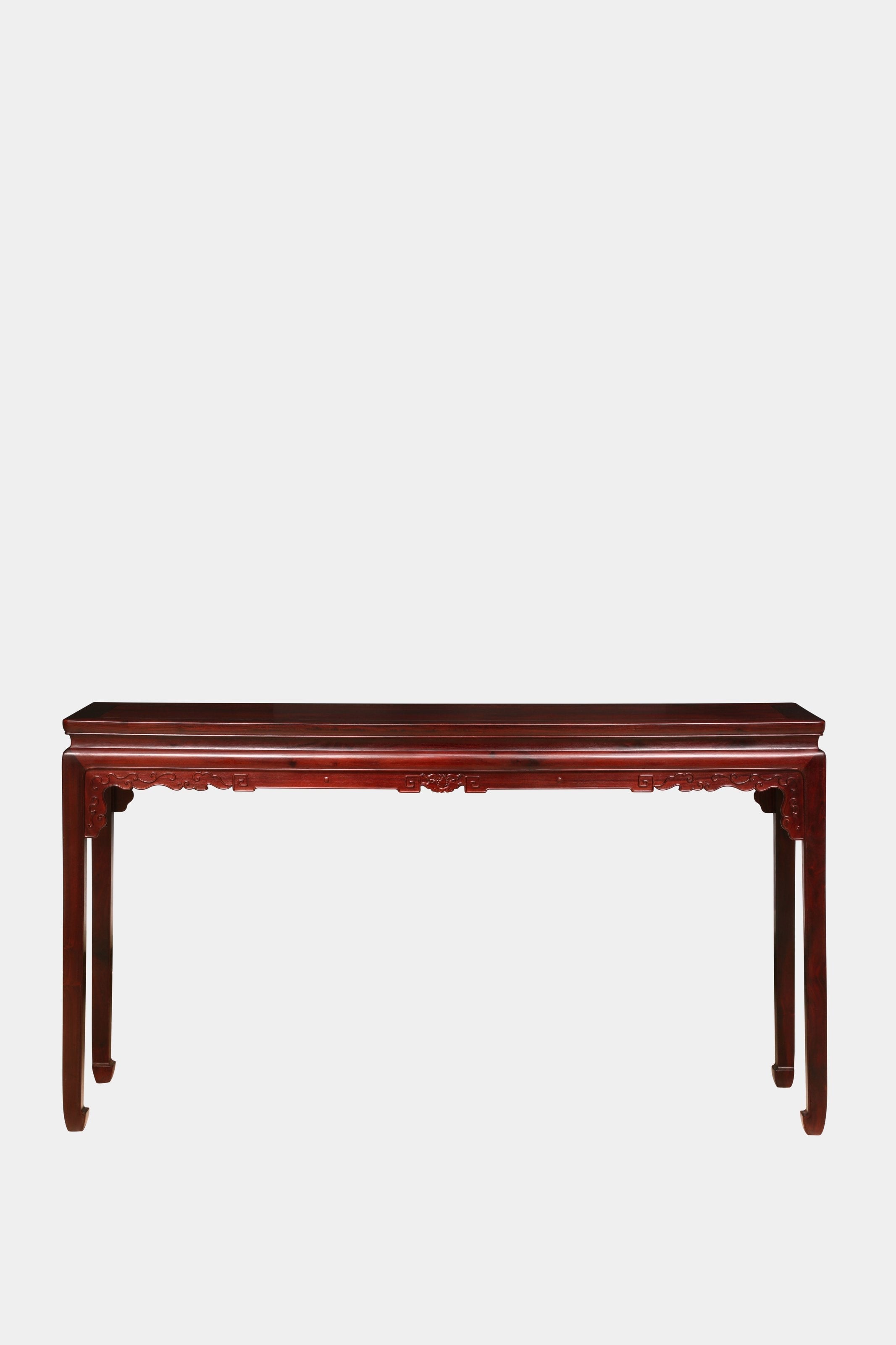 Cloud and water pattern panel table