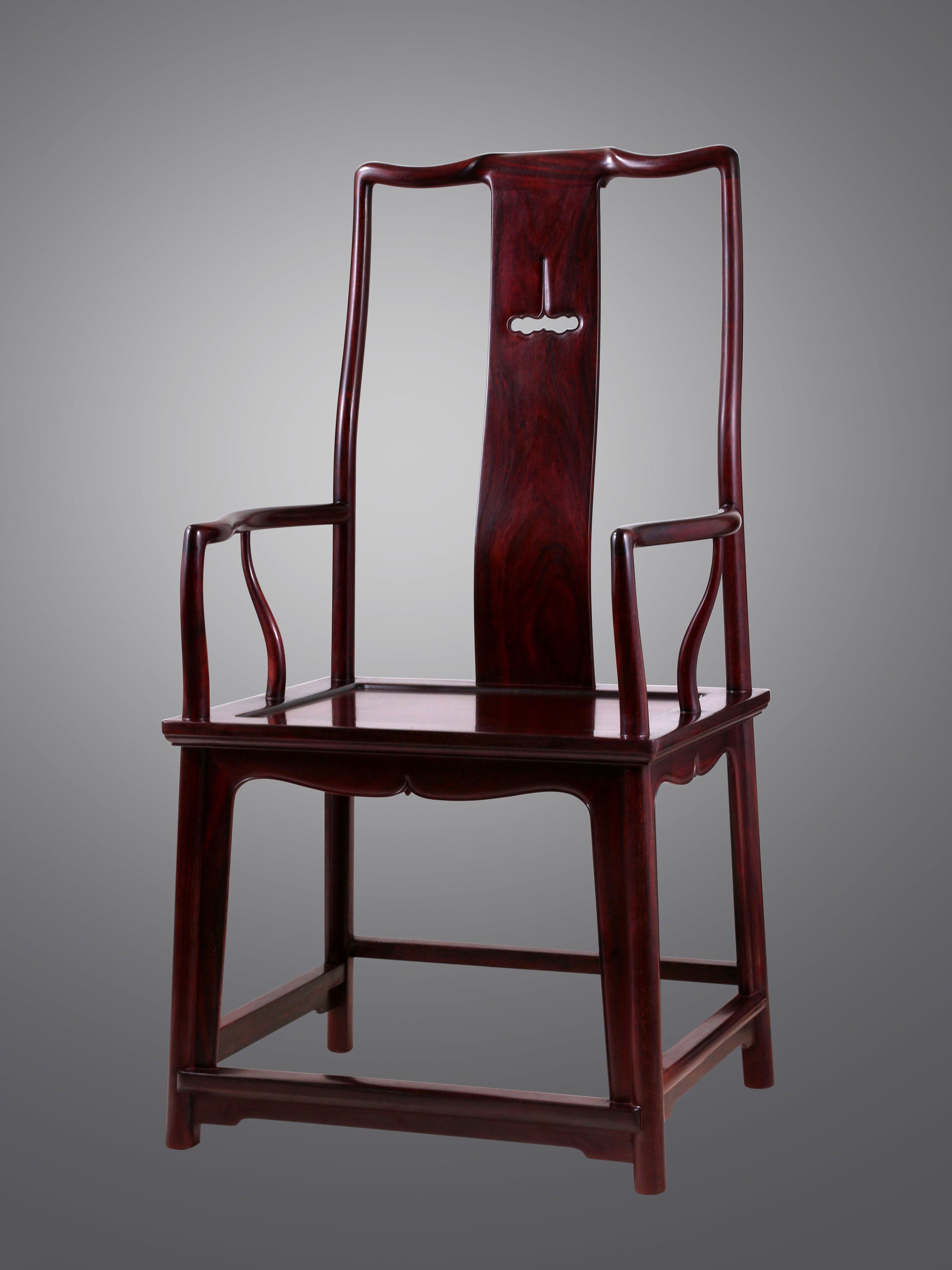 Zambian Bloodwood Southern Official's Hat Chair