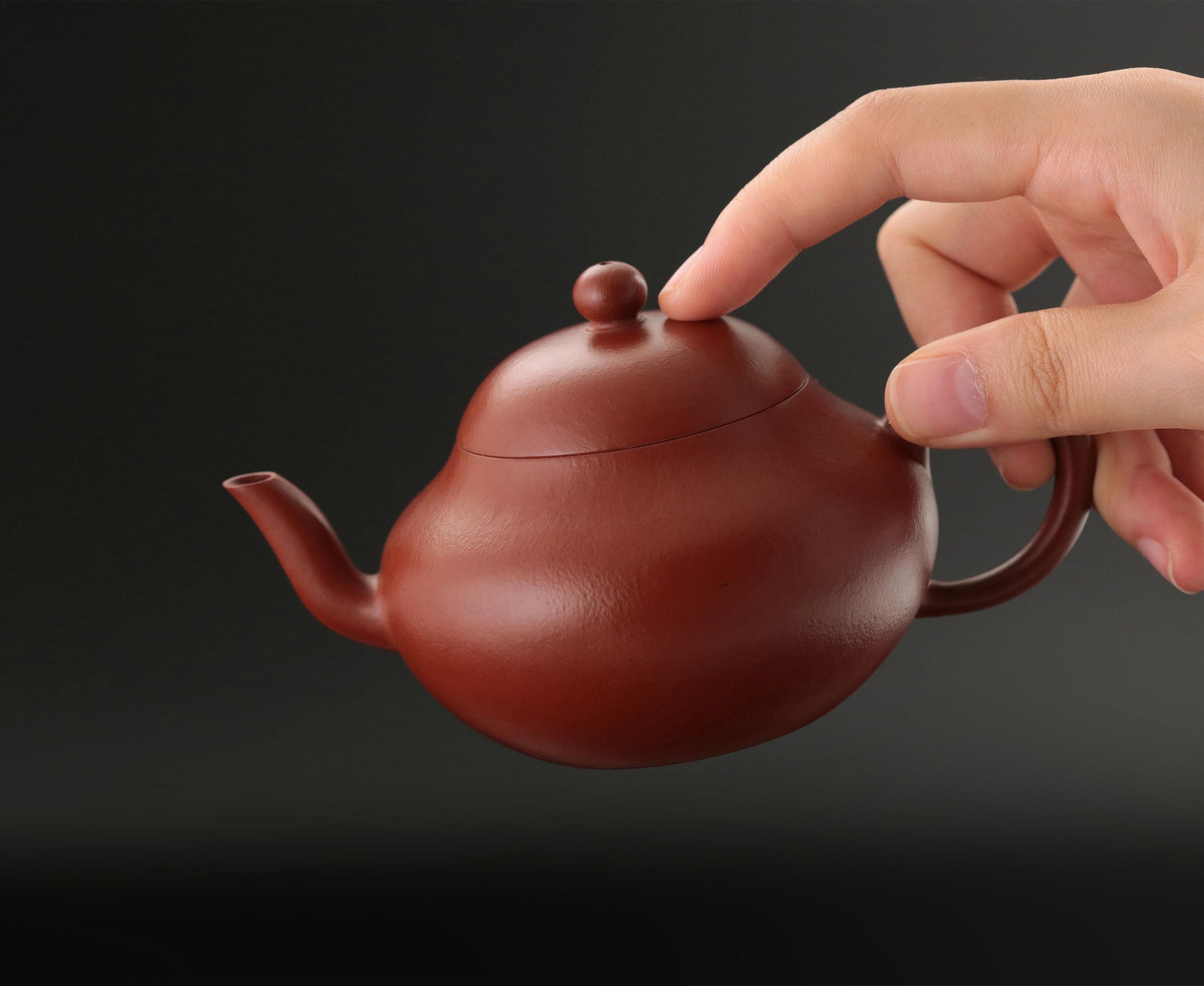 Pear-shaped teapot - Zhao Zhuang Old Zhu Ni clay