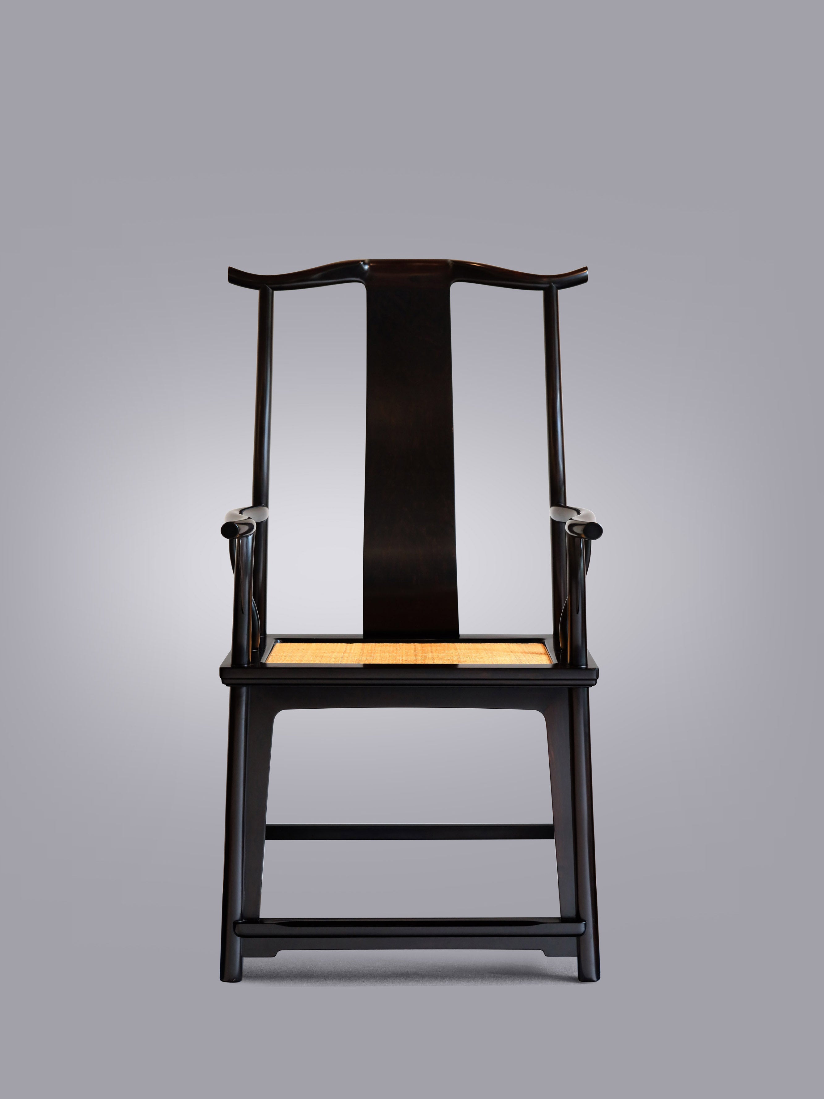 Purple sandalwood four-cornered official's hat chair