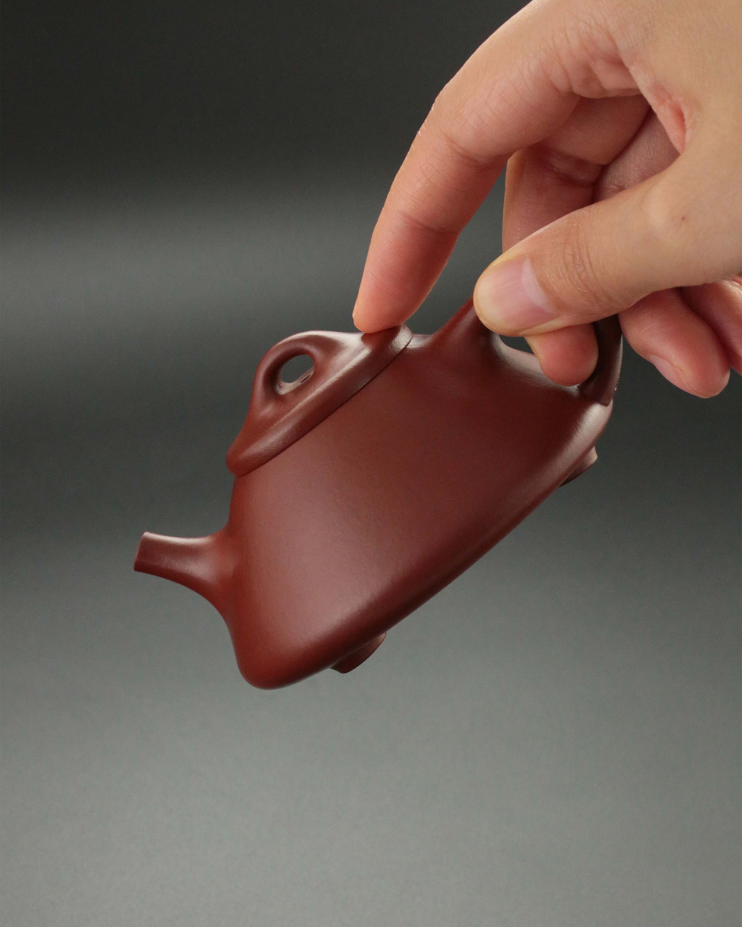 Ziye Stone Ladle Teapot - Zhaozhuang Old Zhu Ni Clay