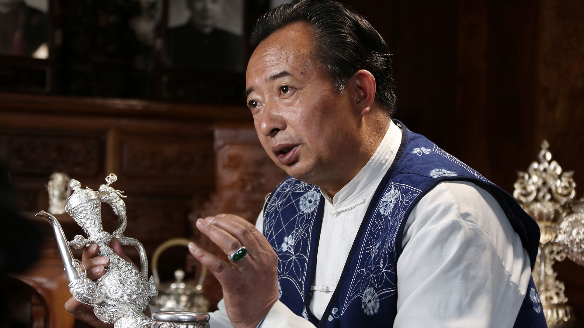 银器锻制技艺非遗传承人 寸发标