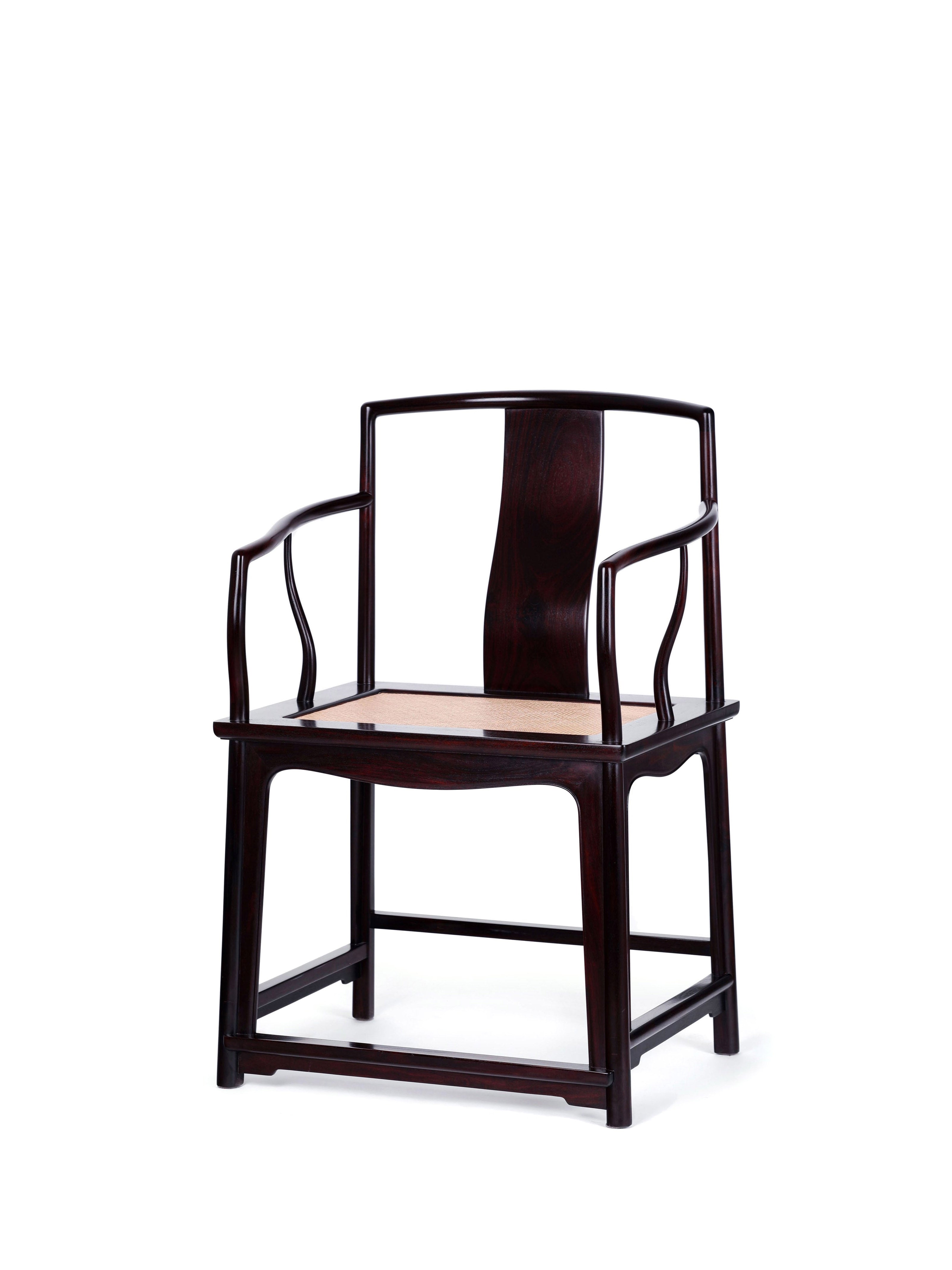 Dayatang Tea Chair / Ruyi Pattern Low Southern Official's Hat Chair
