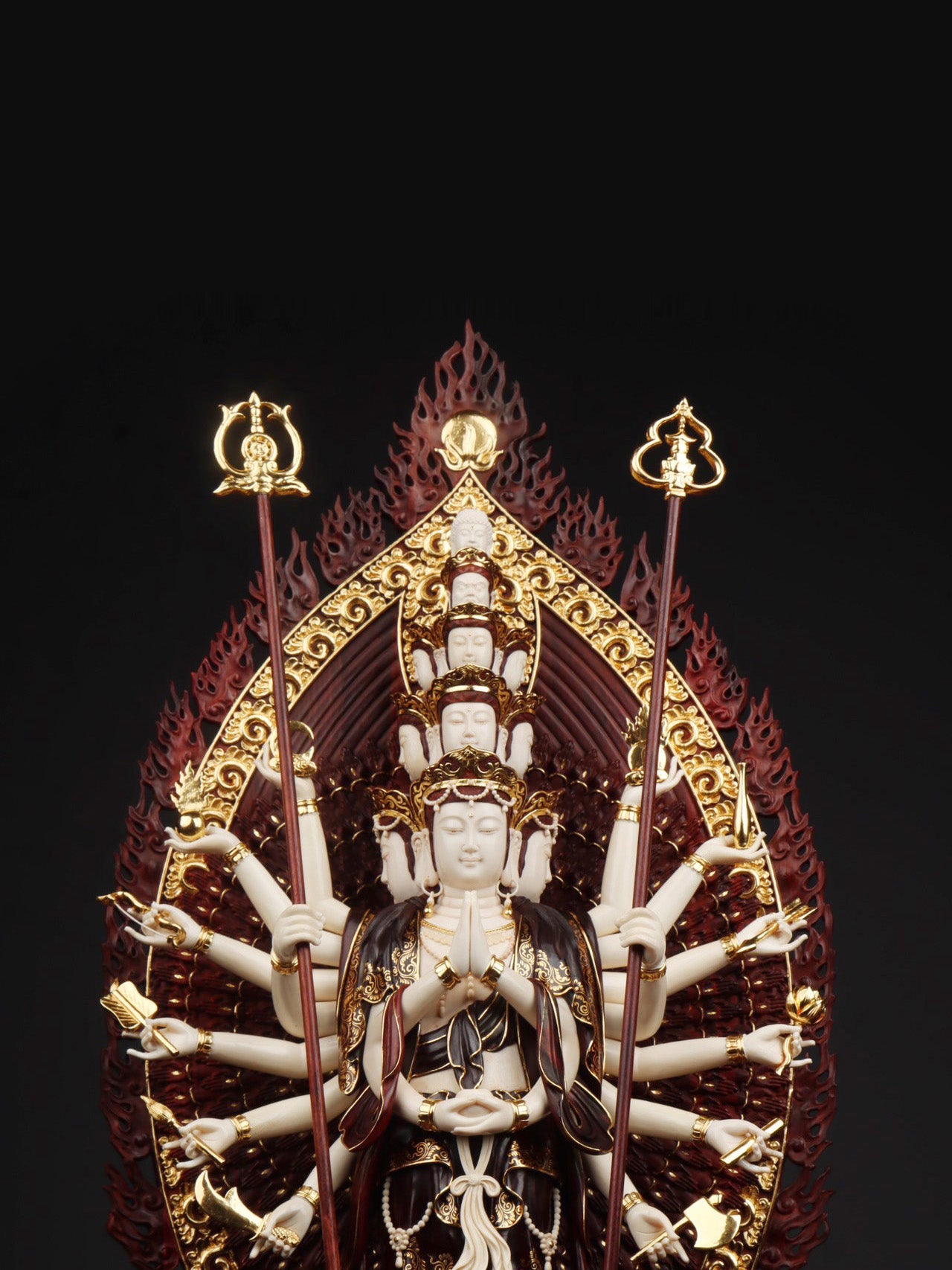 Eleven-faced, Thousand-armed, Thousand-eyed Avalokiteshvara Bodhisattva
