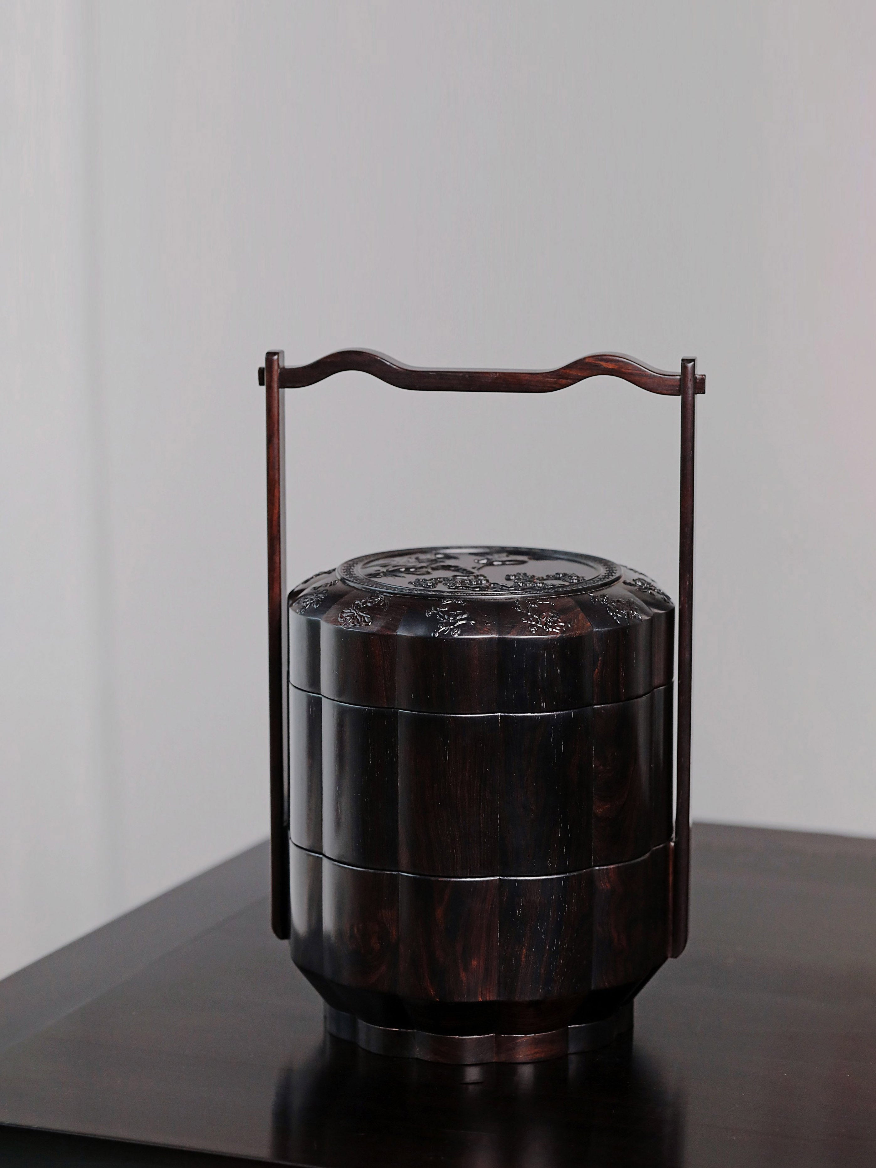 Rosewood/Purple Sandalwood Twelve Seasonal Handbag