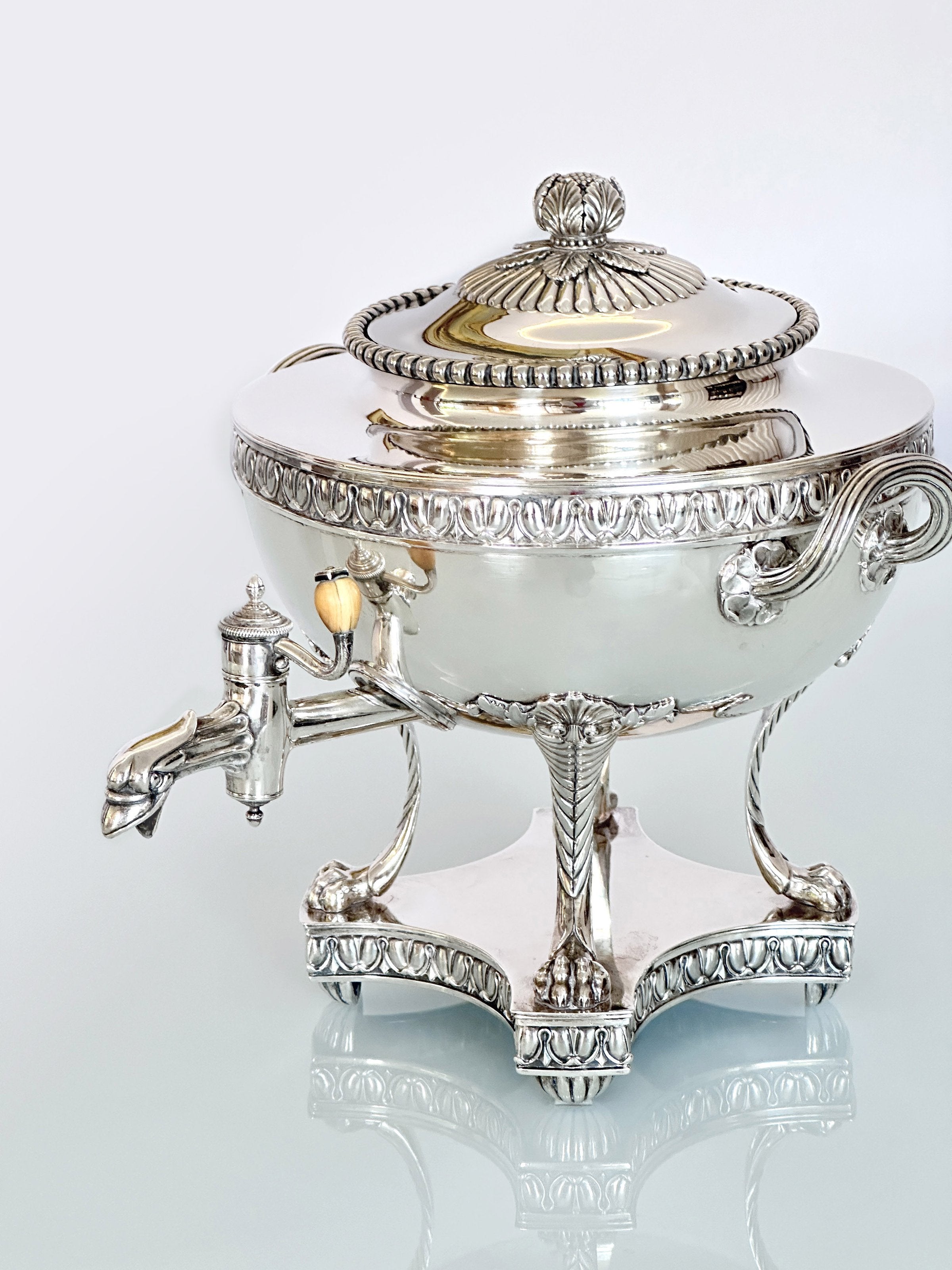 1808 British sterling silver teacup