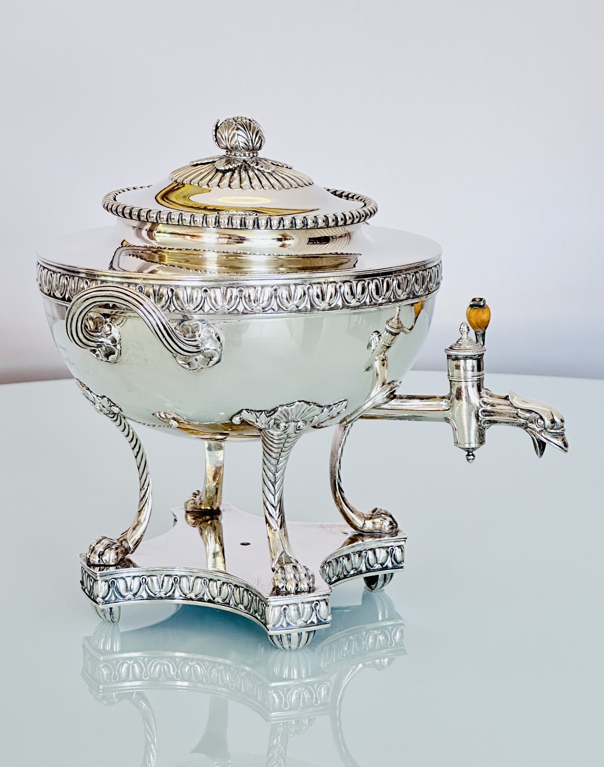 1808 British sterling silver teacup